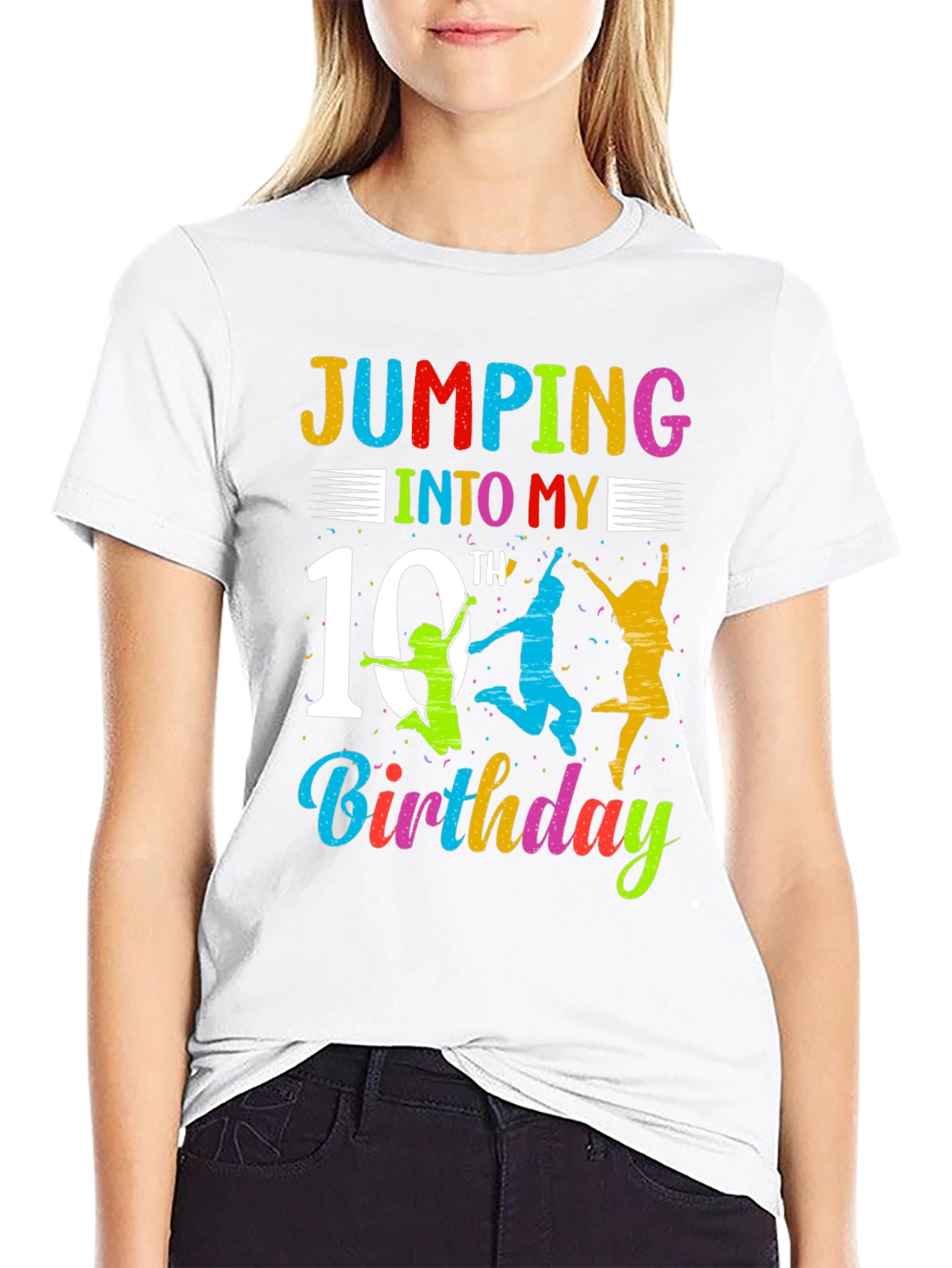 Jumping Into My 10th Birthday T-Shirt