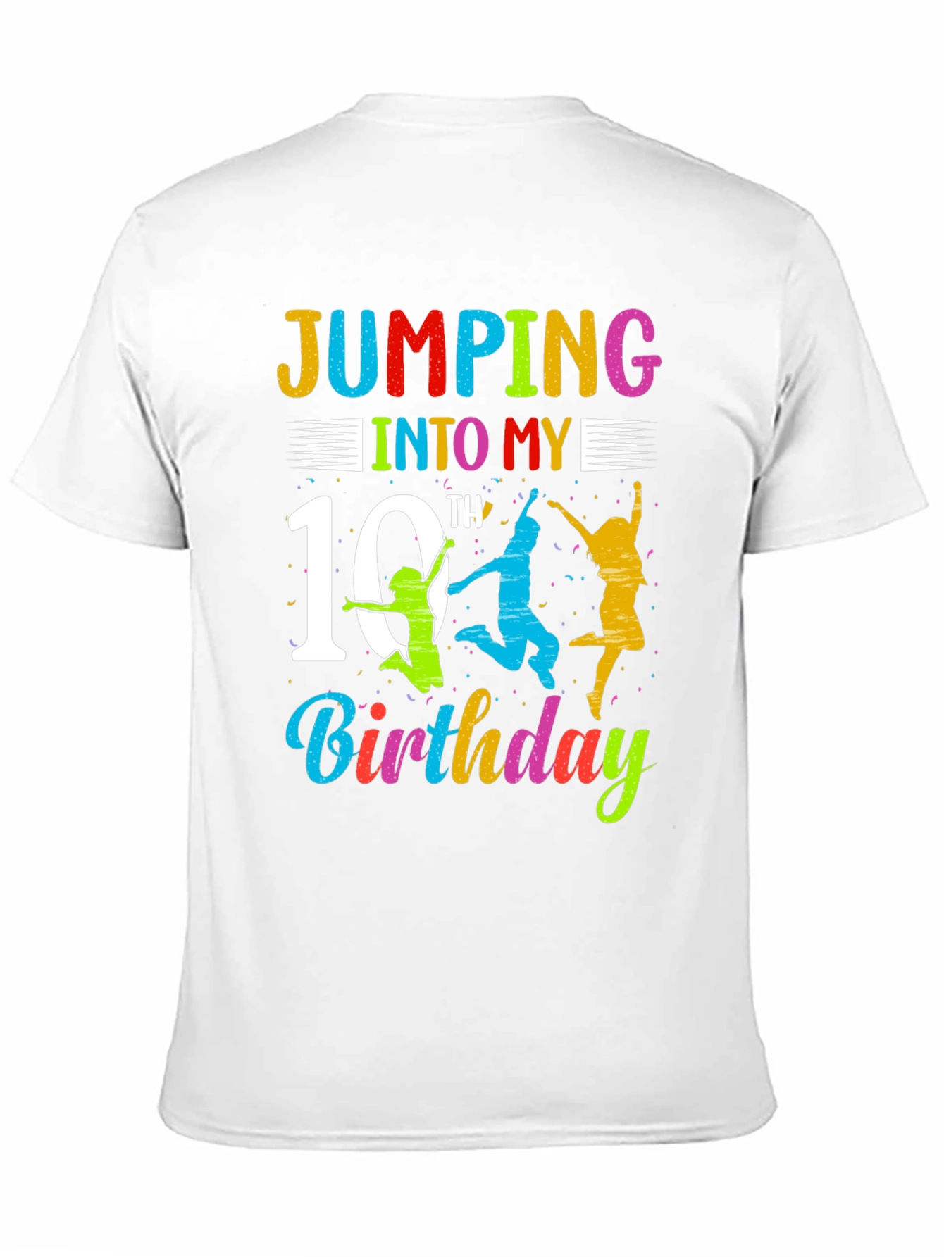 Jumping Into My 10th Birthday T-Shirt