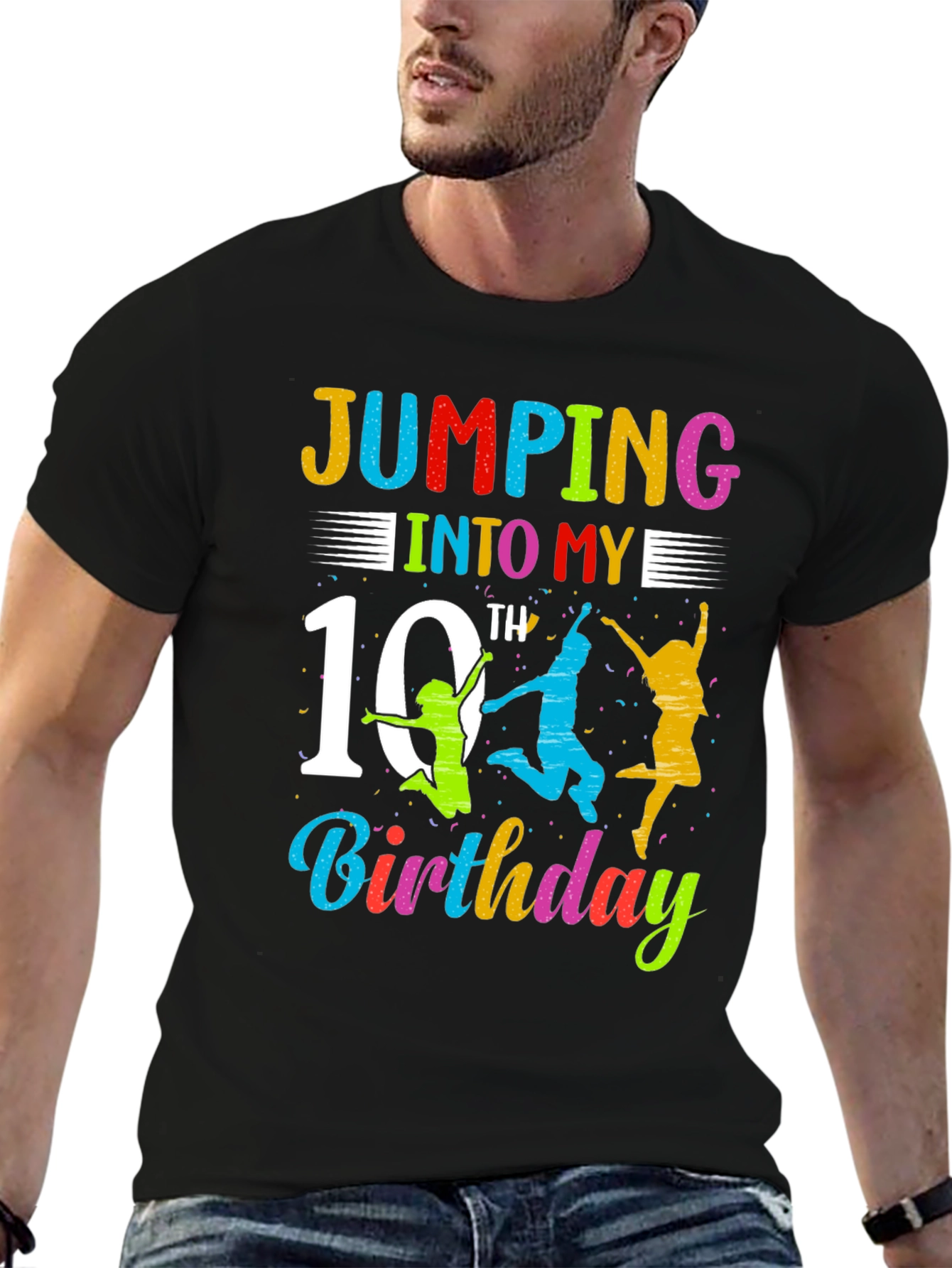 Jumping Into My 10th Birthday T-Shirt
