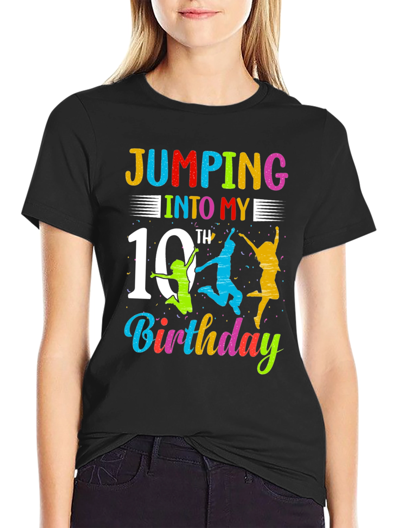 Jumping Into My 10th Birthday T-Shirt