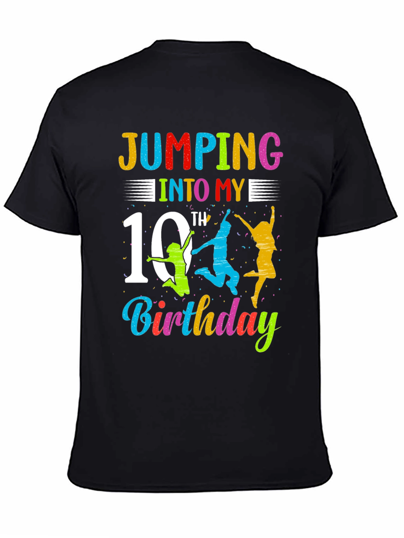 Jumping Into My 10th Birthday T-Shirt