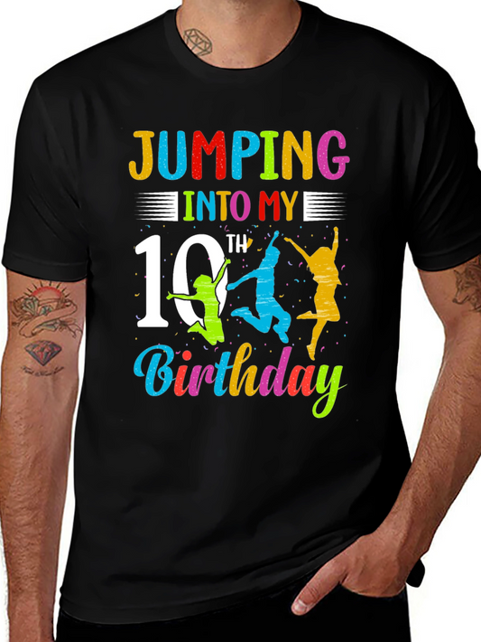 Jumping Into My 10th Birthday T-Shirt