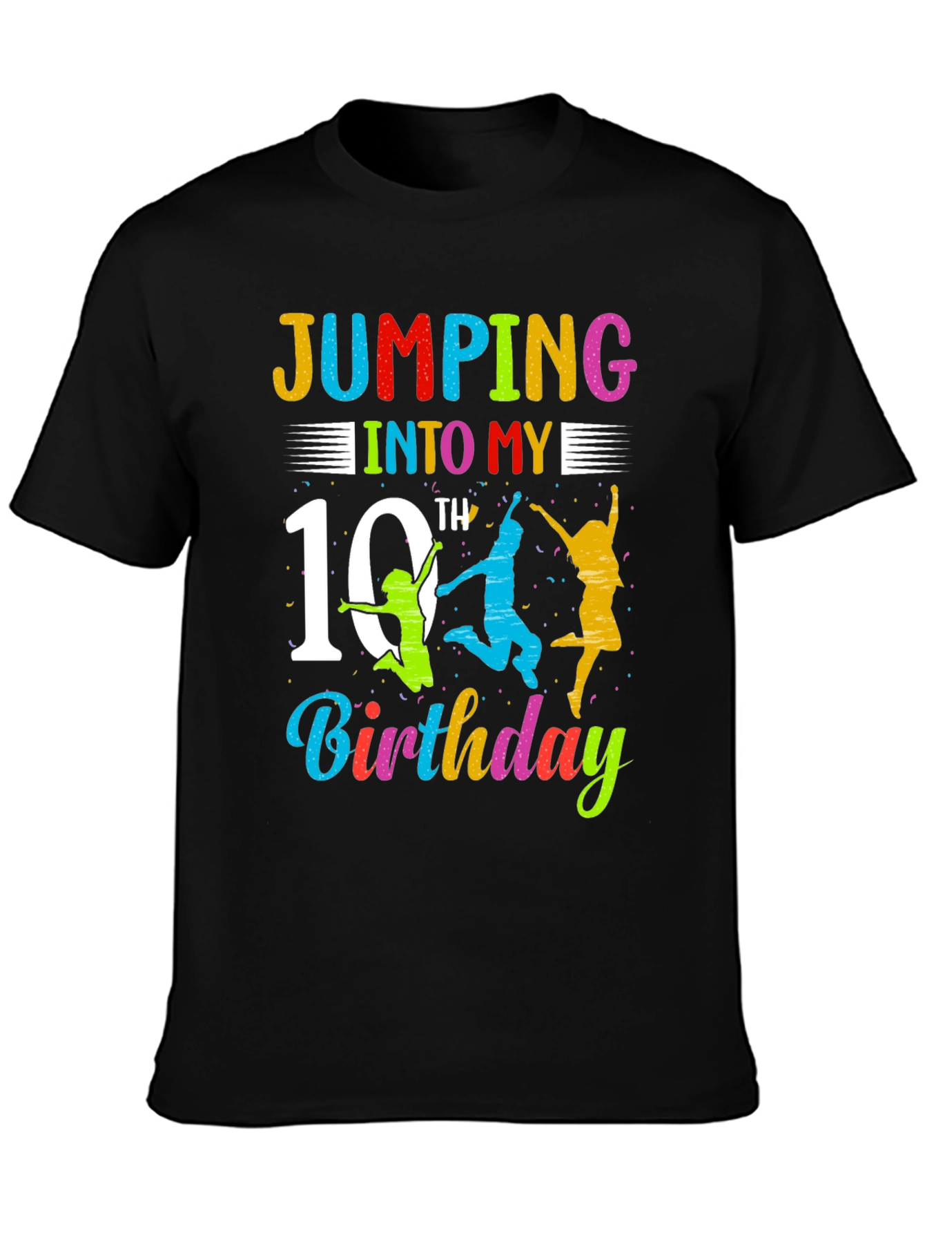 Jumping Into My 10th Birthday T-Shirt