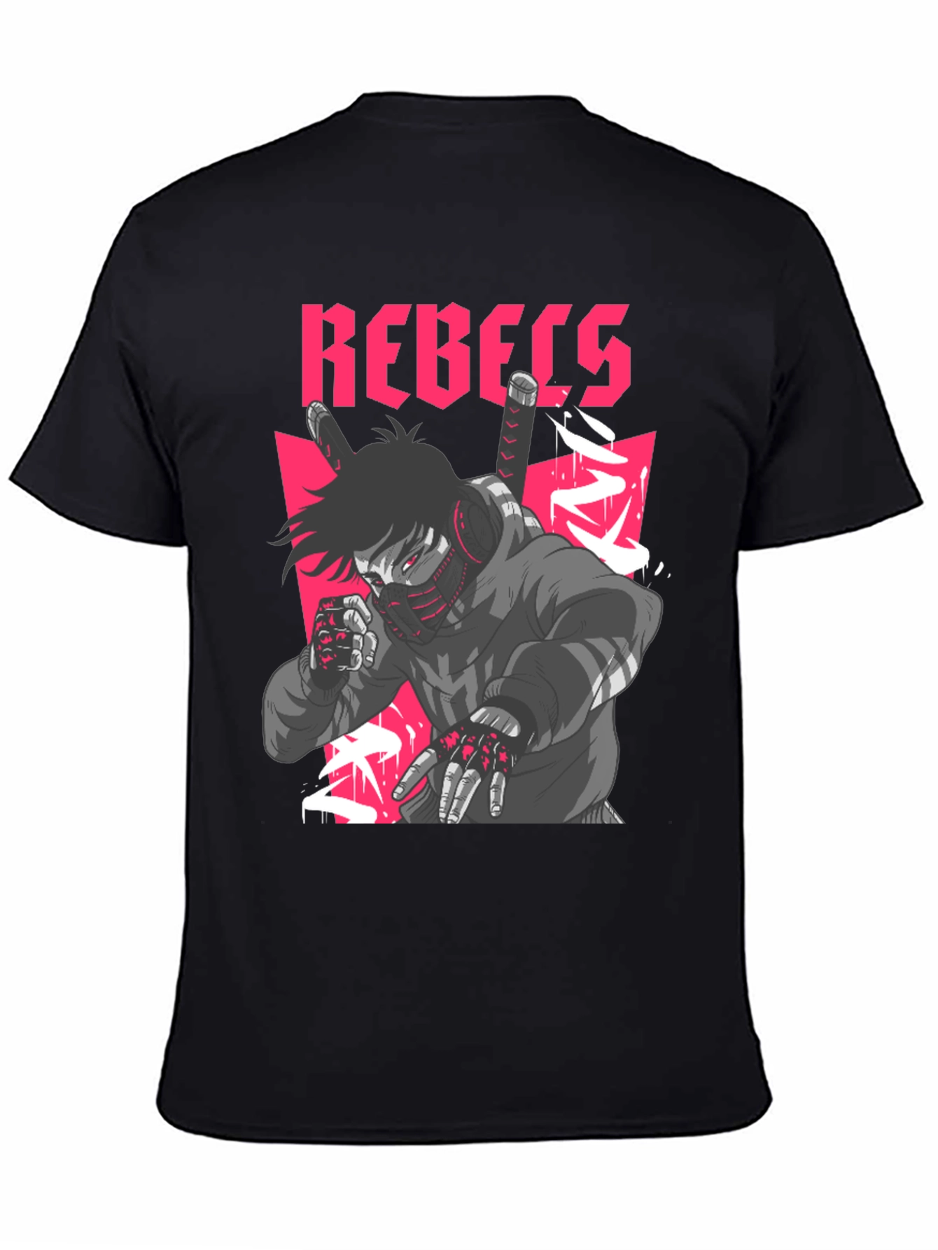 Rebels Graphic T-Shirt Urban Streetwear Tee