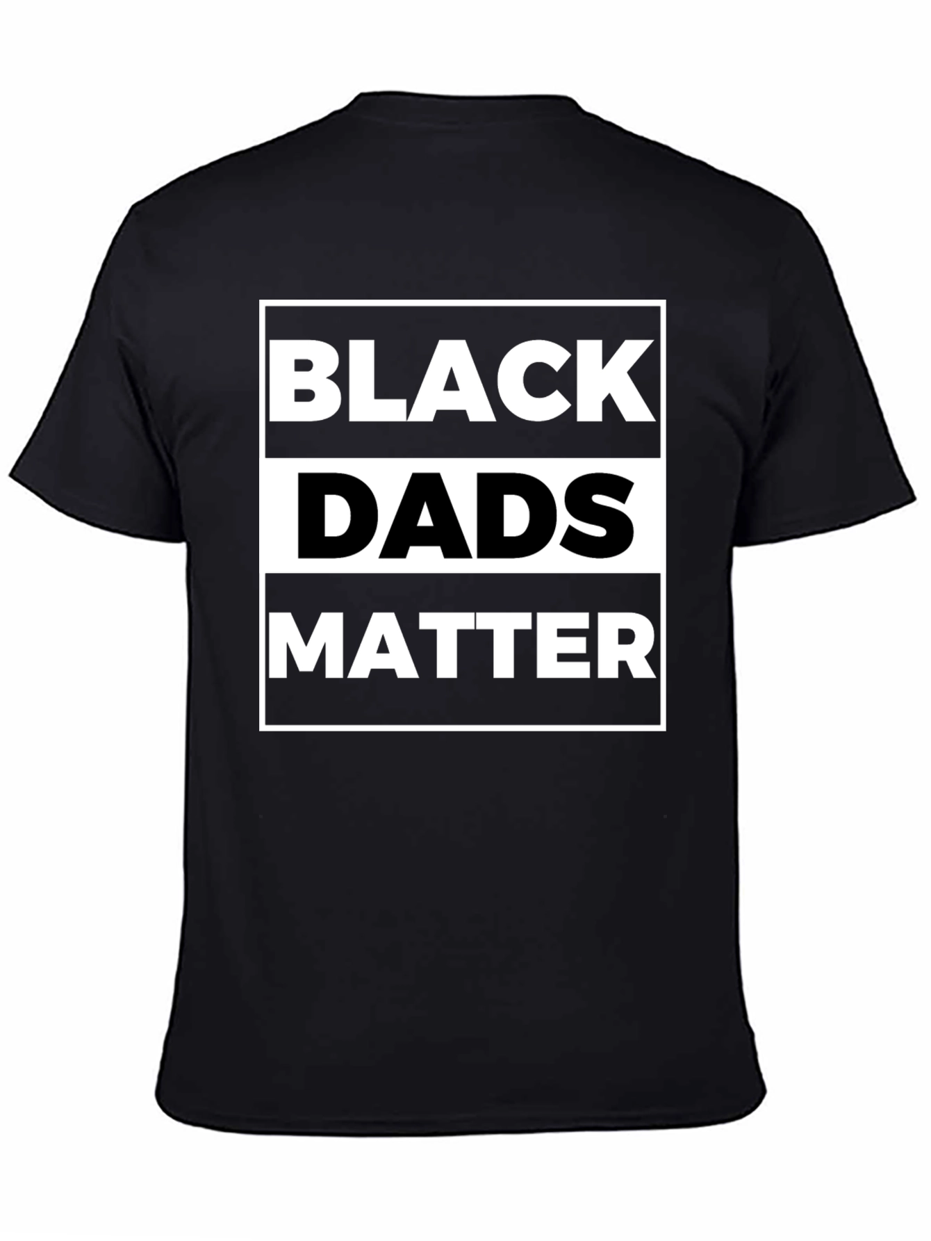Black Dads Matter T-Shirt - Mens