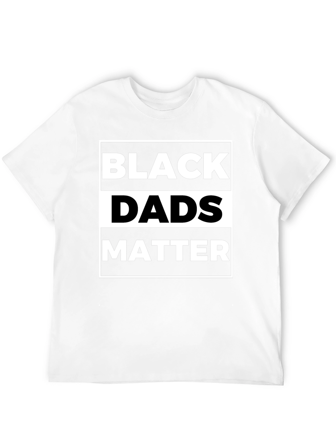 Black Dads Matter T-Shirt - Mens