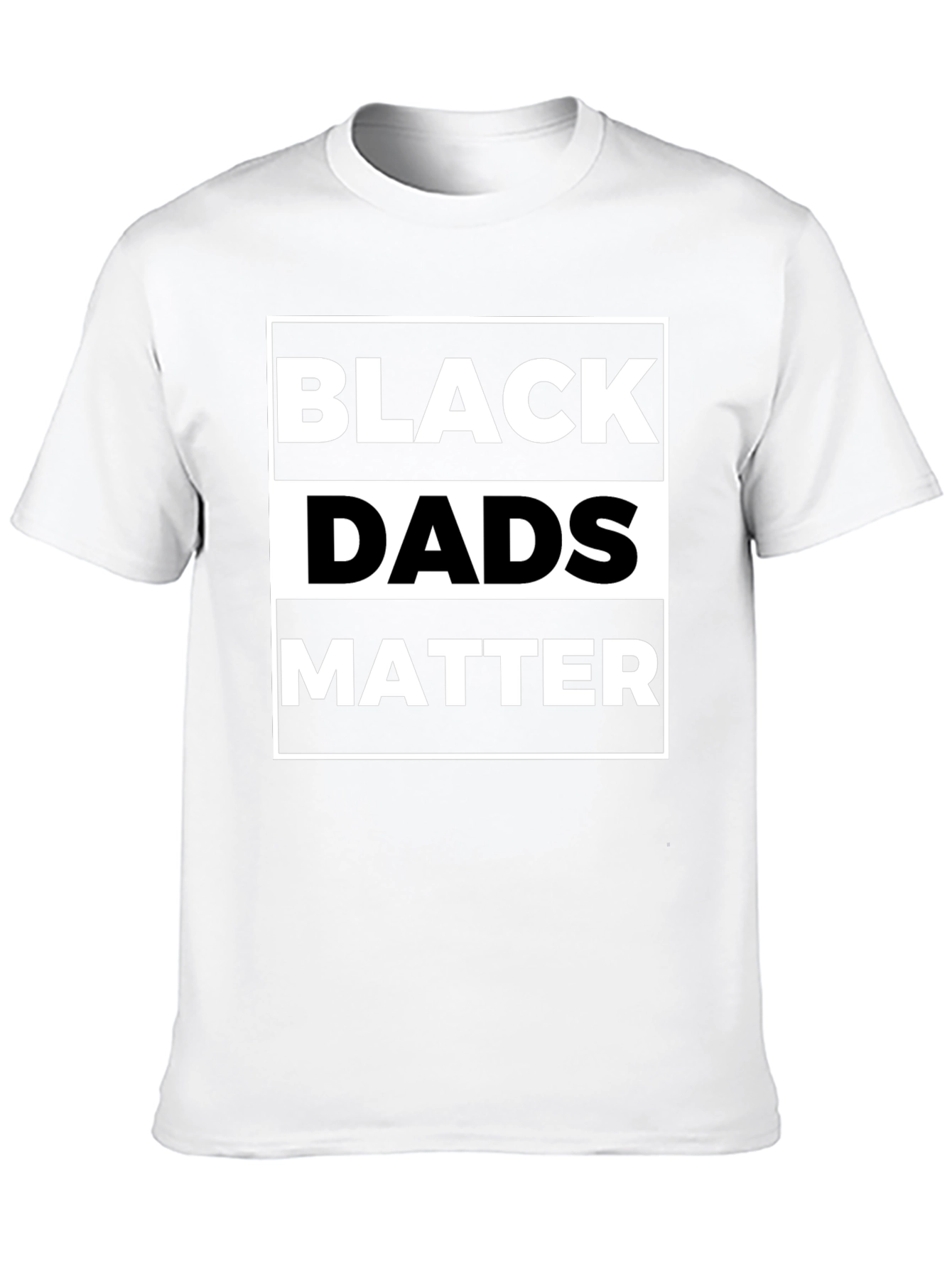 Black Dads Matter T-Shirt - Mens