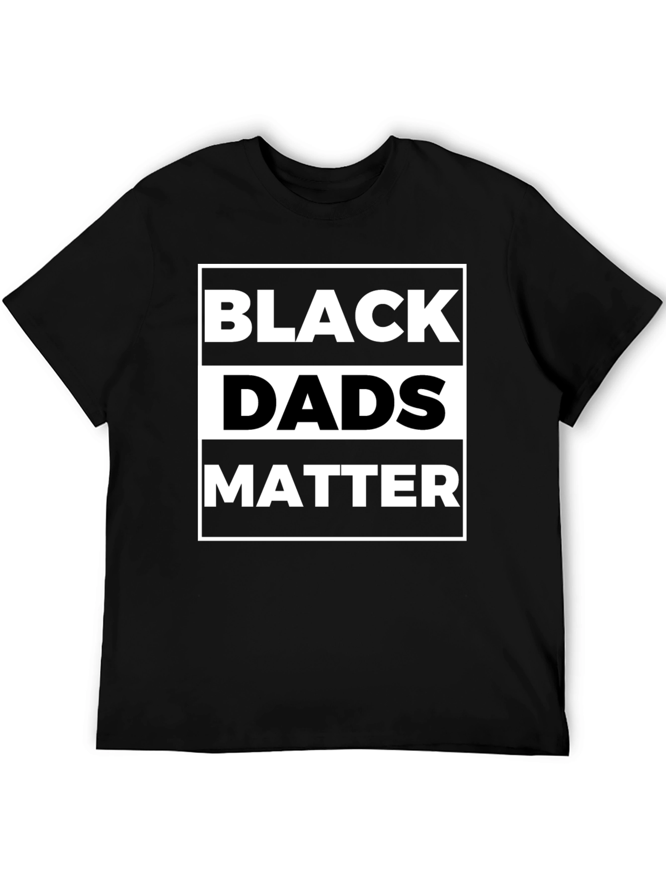 Black Dads Matter T-Shirt - Mens