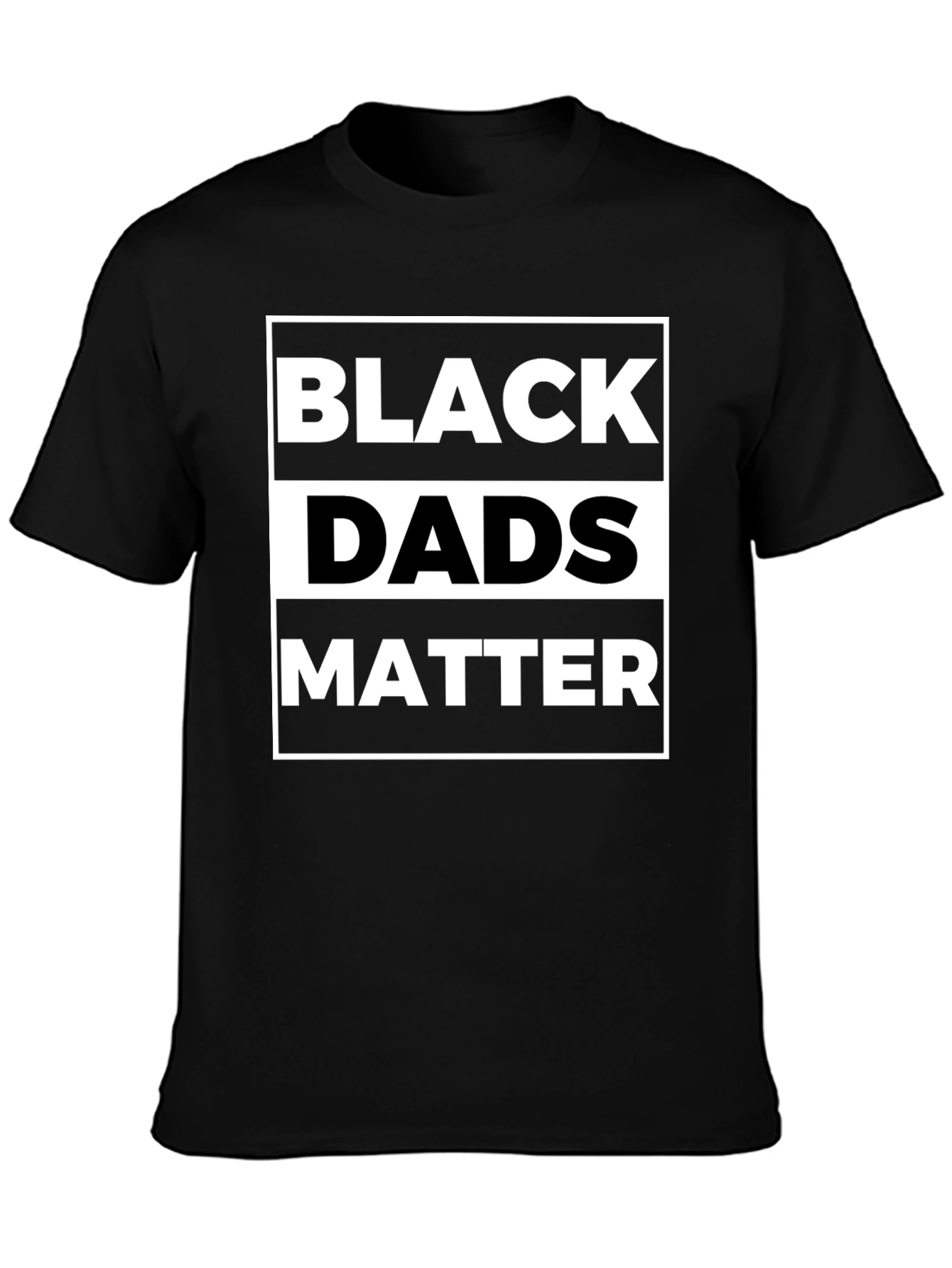 Black Dads Matter T-Shirt - Mens