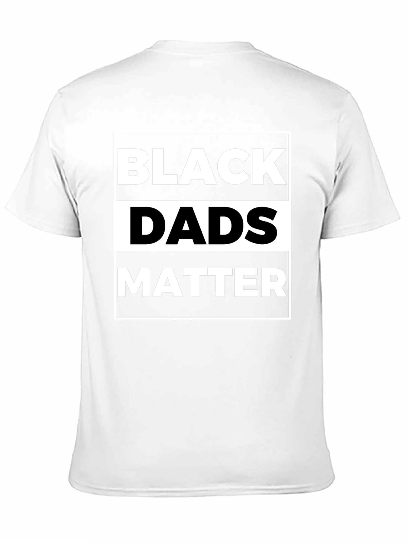 Black Dads Matter T-Shirt - Mens