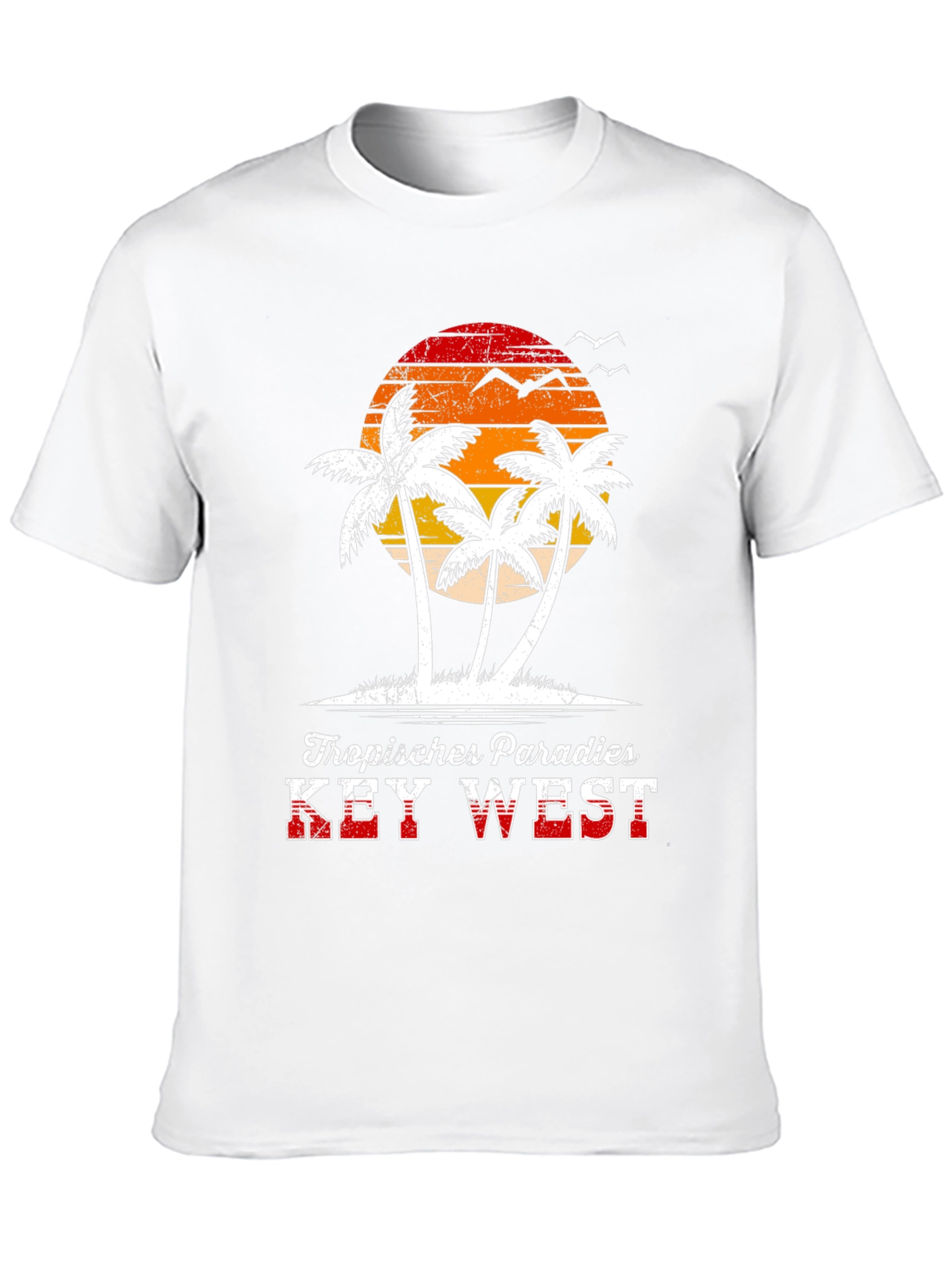 Tropical Paradise Key West Graphic Tee