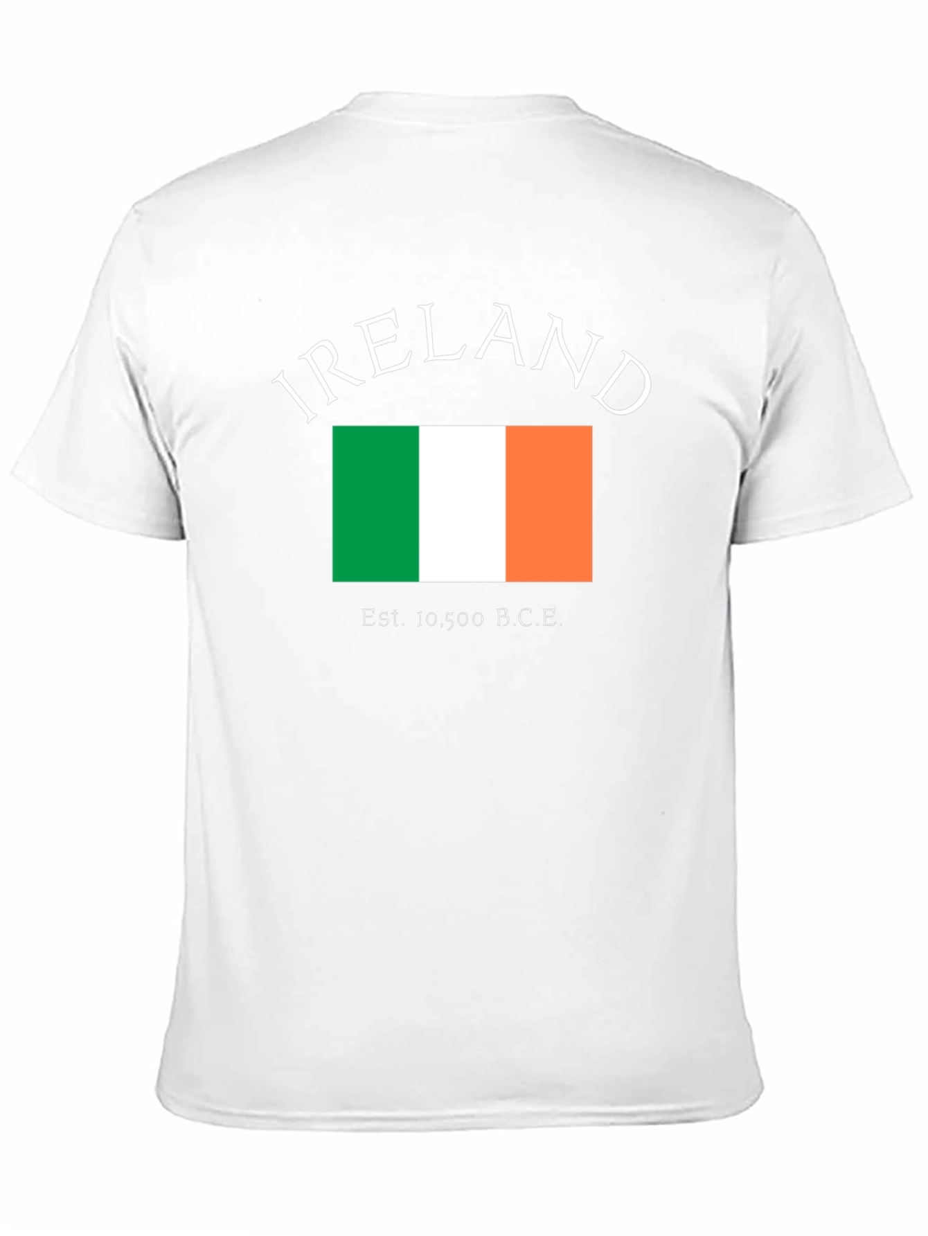 Ireland Flag T-Shirt - Black