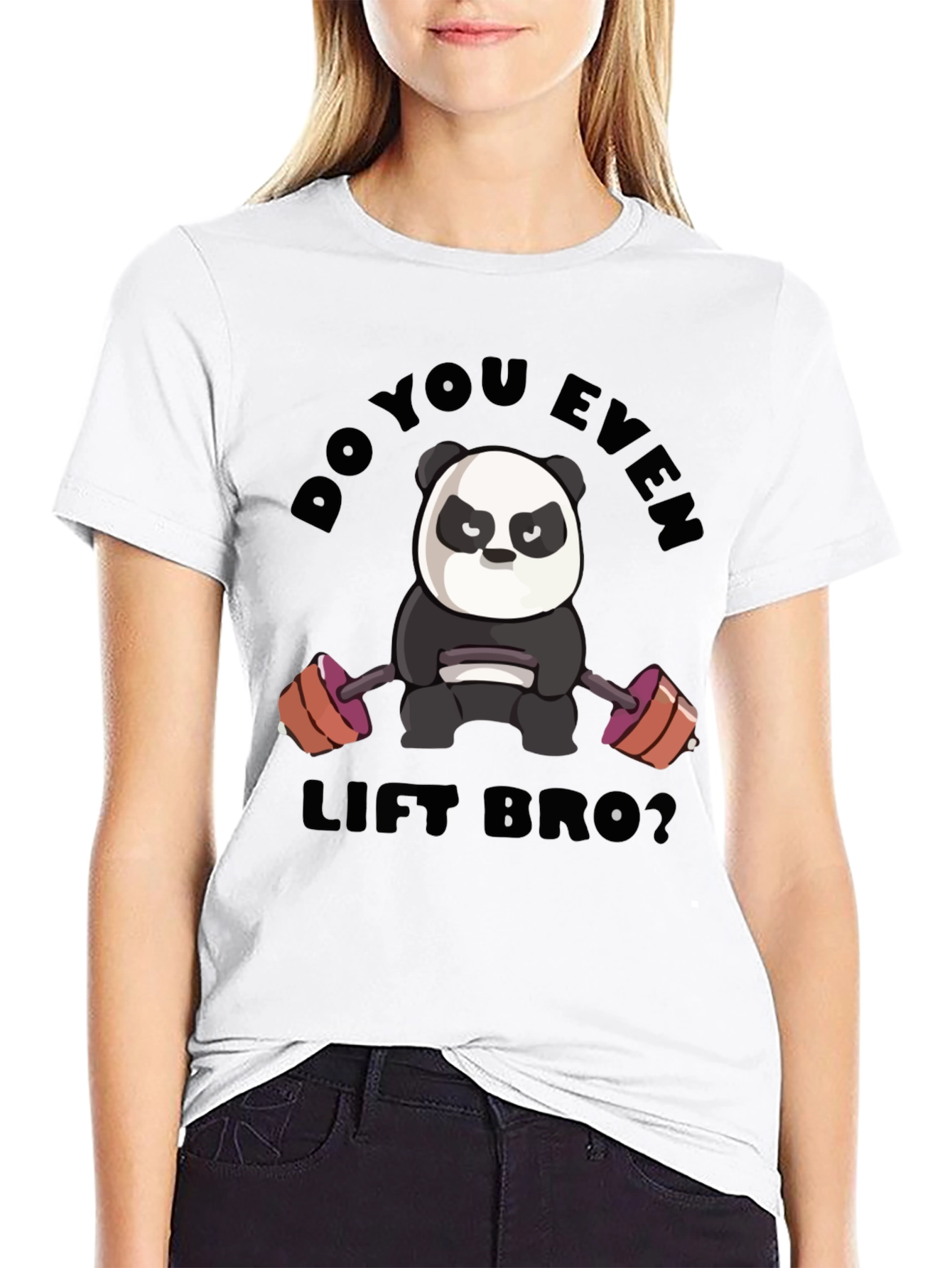 Do You Even Lift Bro Panda T-Shirt