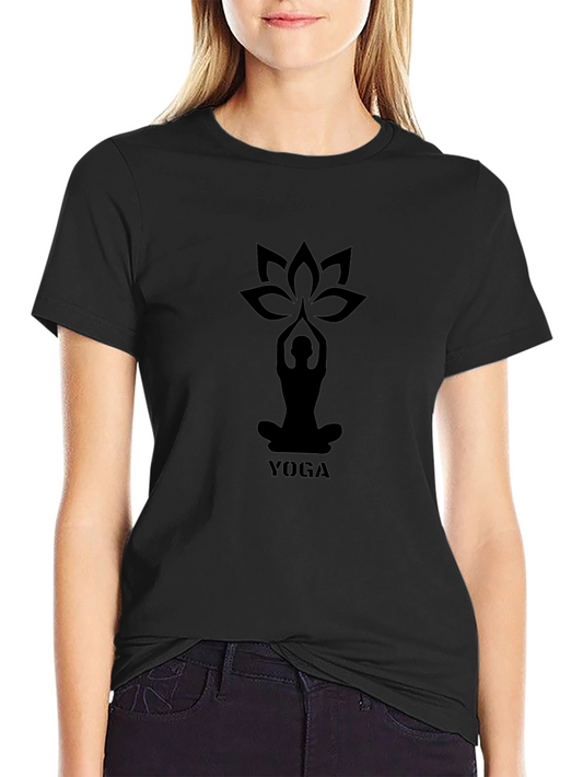 Yoga Lotus T-Shirt - Meditation Zen Design