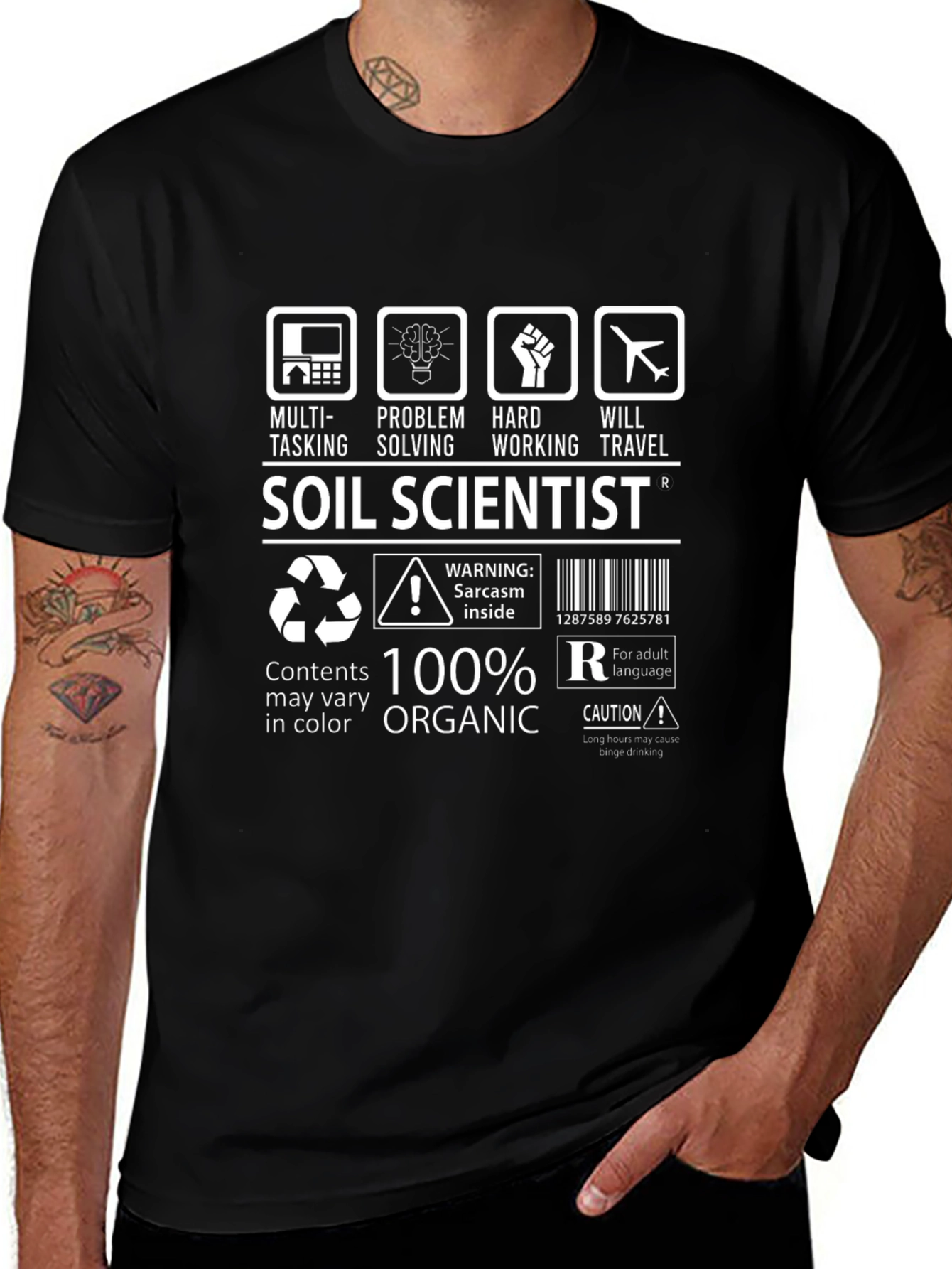 Soil Scientist Organic Cotton T-Shirt