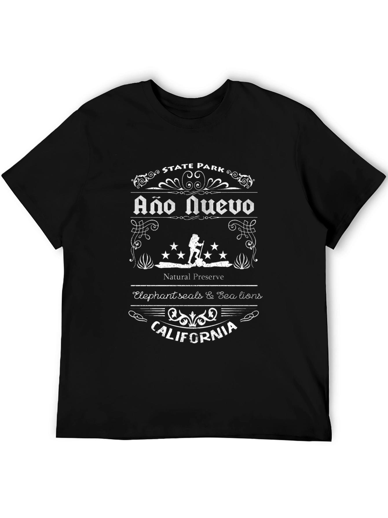 Año Nuevo State Park T-Shirt - California Souvenir