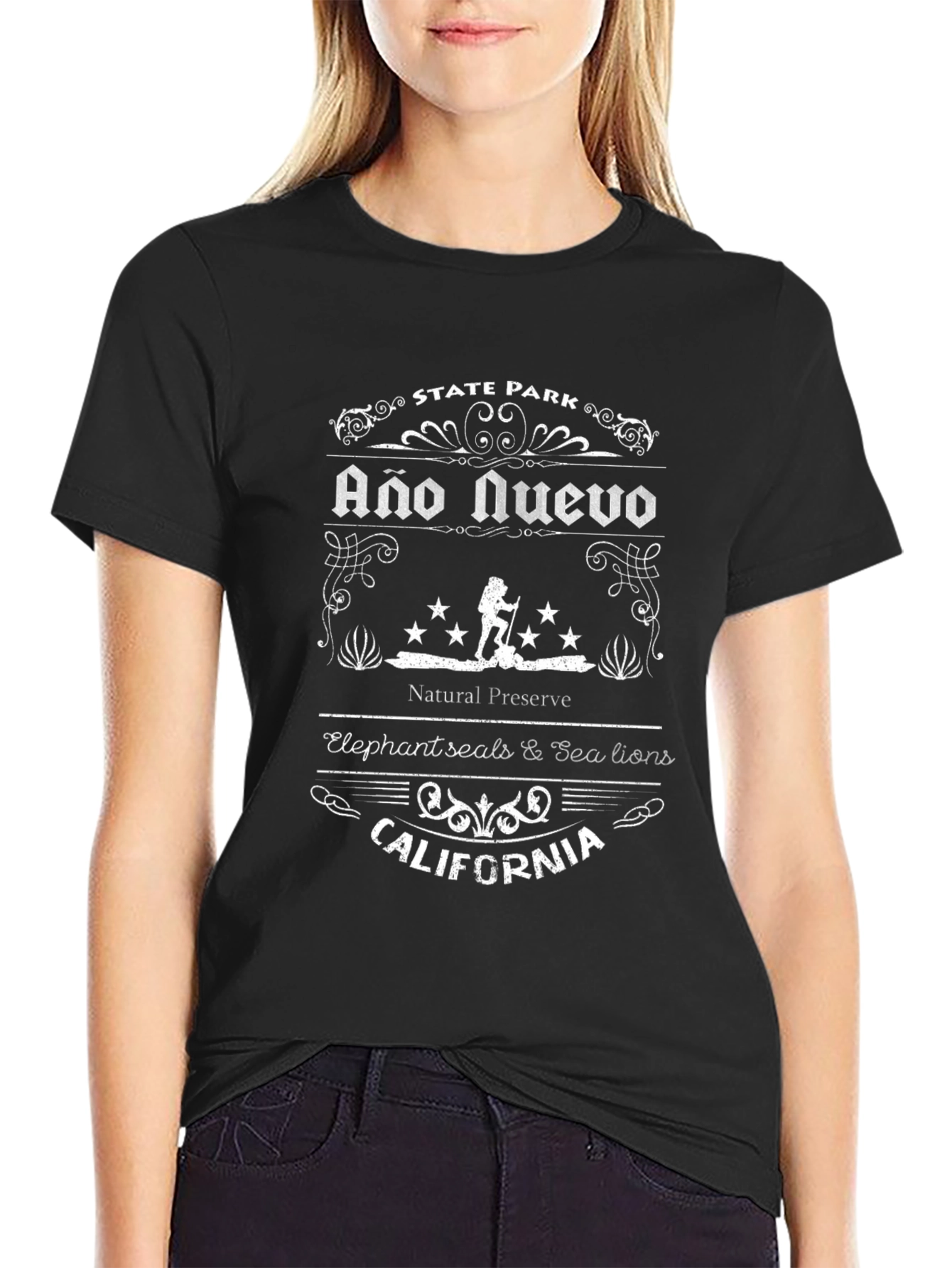 Año Nuevo State Park T-Shirt - California Souvenir