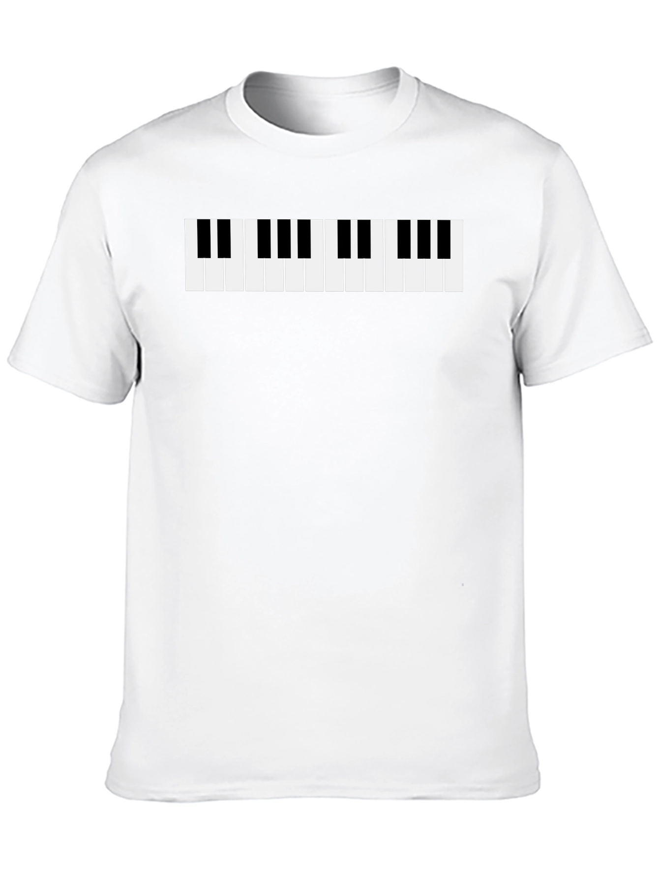 Piano Keys Graphic Tee - Musician T-Shirt