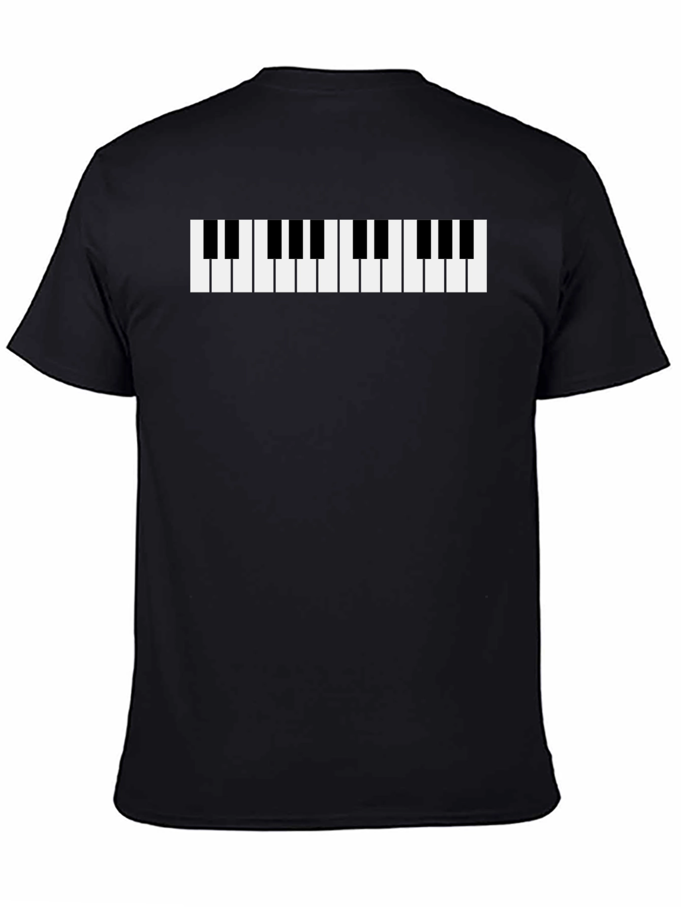 Piano Keys Graphic Tee - Musician T-Shirt