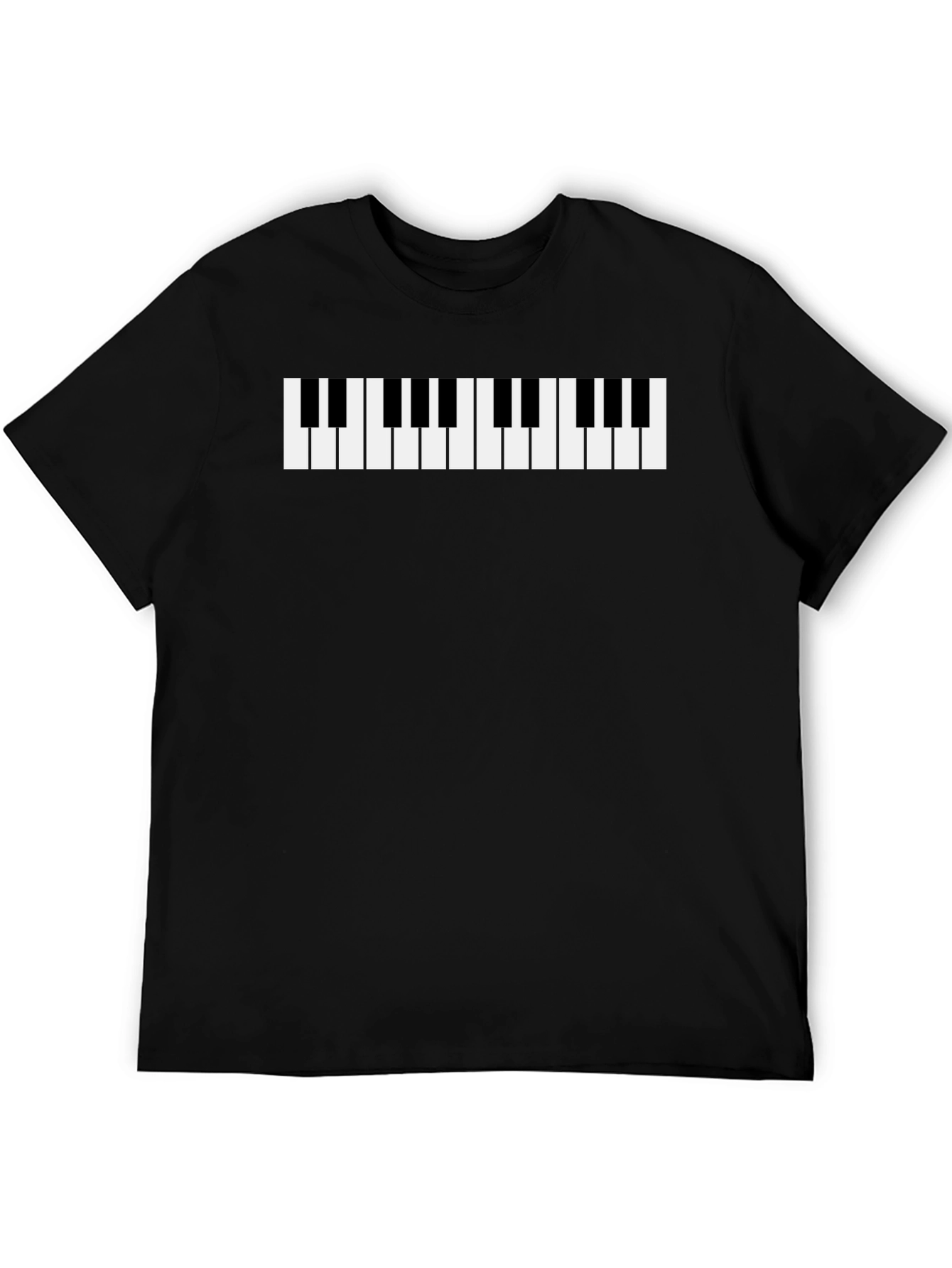Piano Keys Graphic Tee - Musician T-Shirt