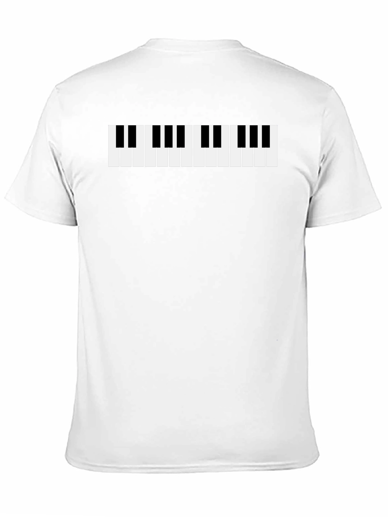 Piano Keys Graphic Tee - Musician T-Shirt
