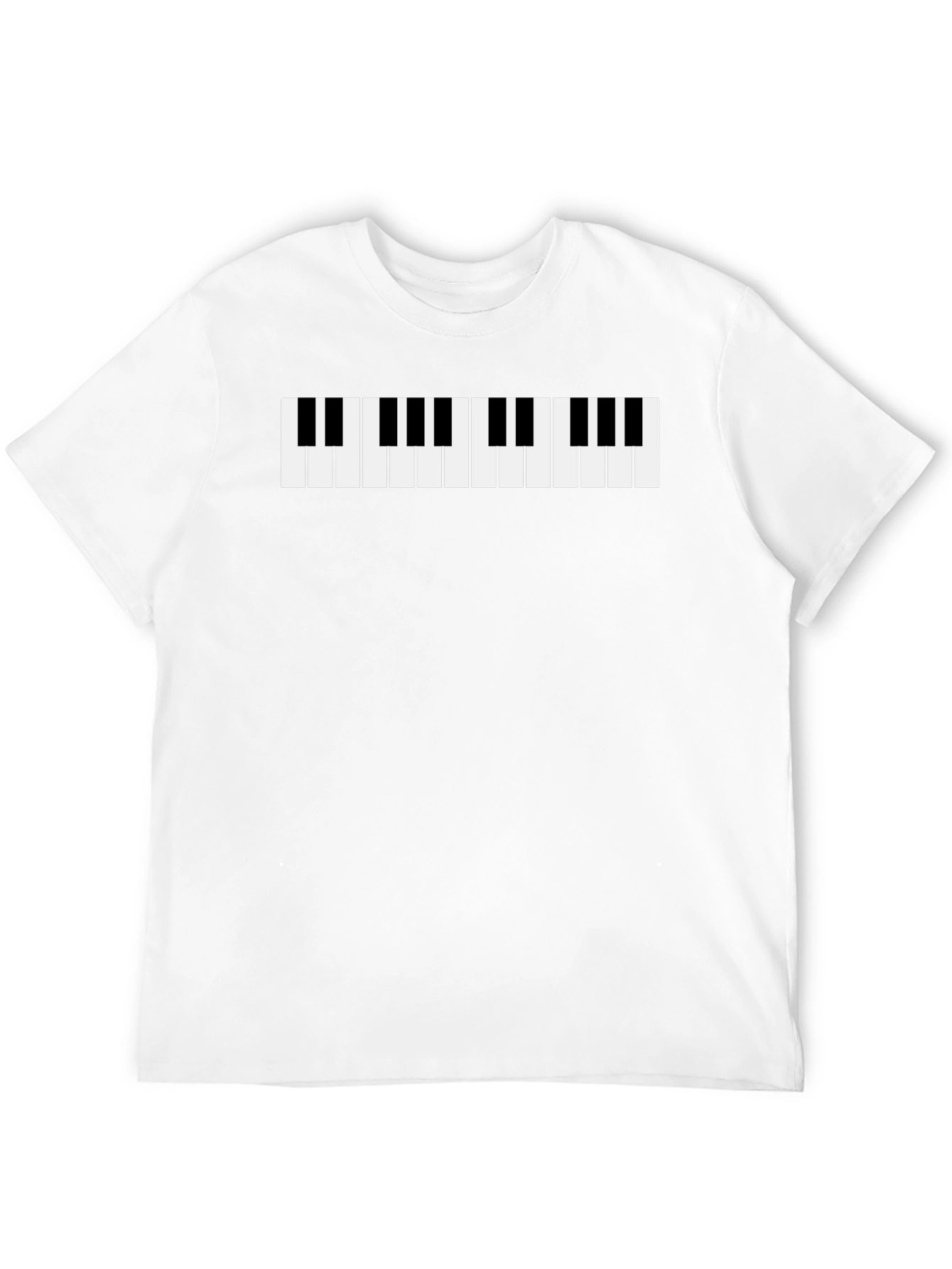 Piano Keys Graphic Tee - Musician T-Shirt