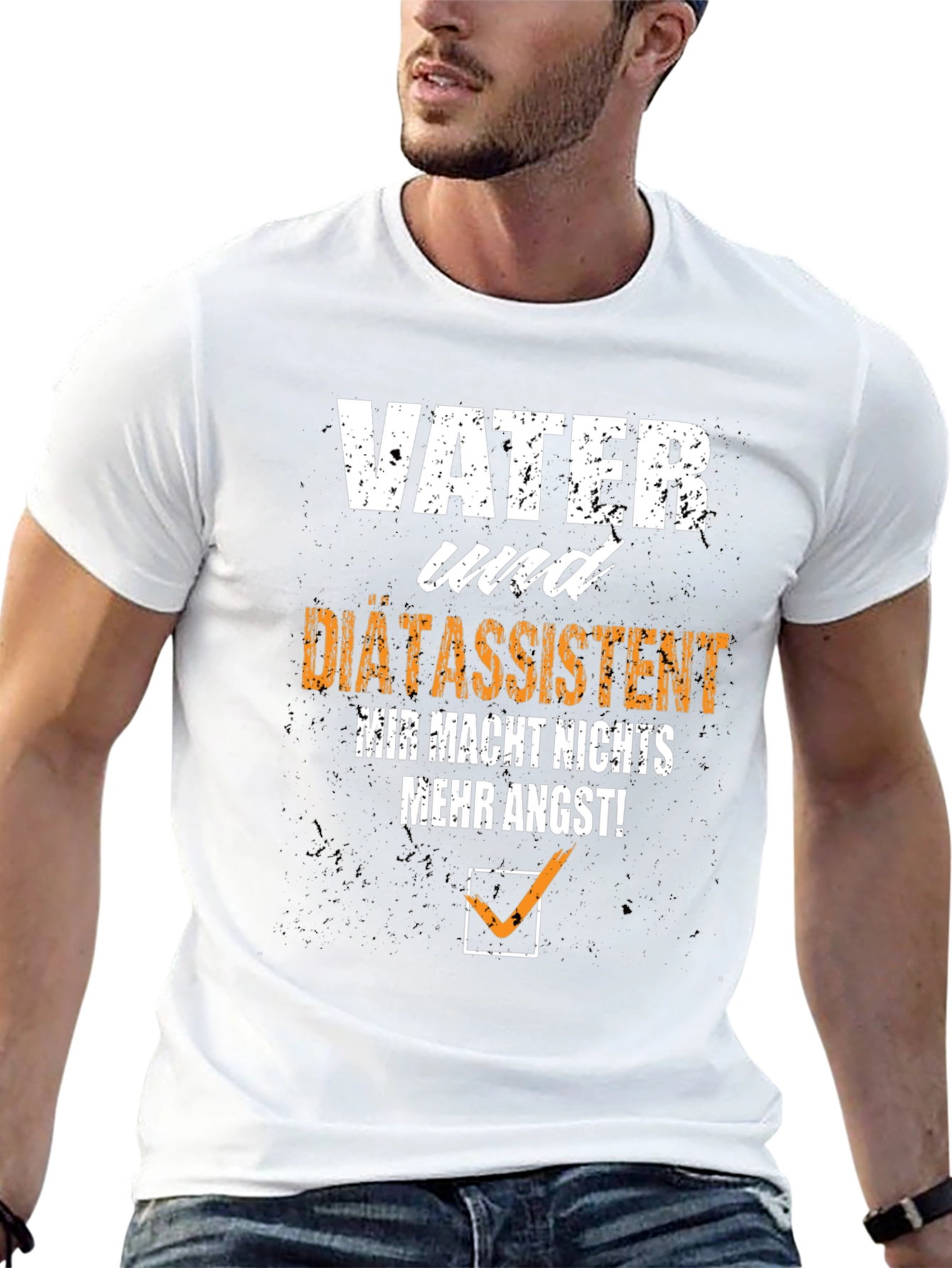 Vater und Diatassistent T-Shirt - Father Dietitian Tee
