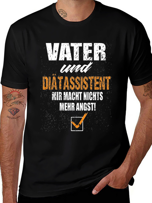 Vater und Diatassistent T-Shirt - Father Dietitian Tee
