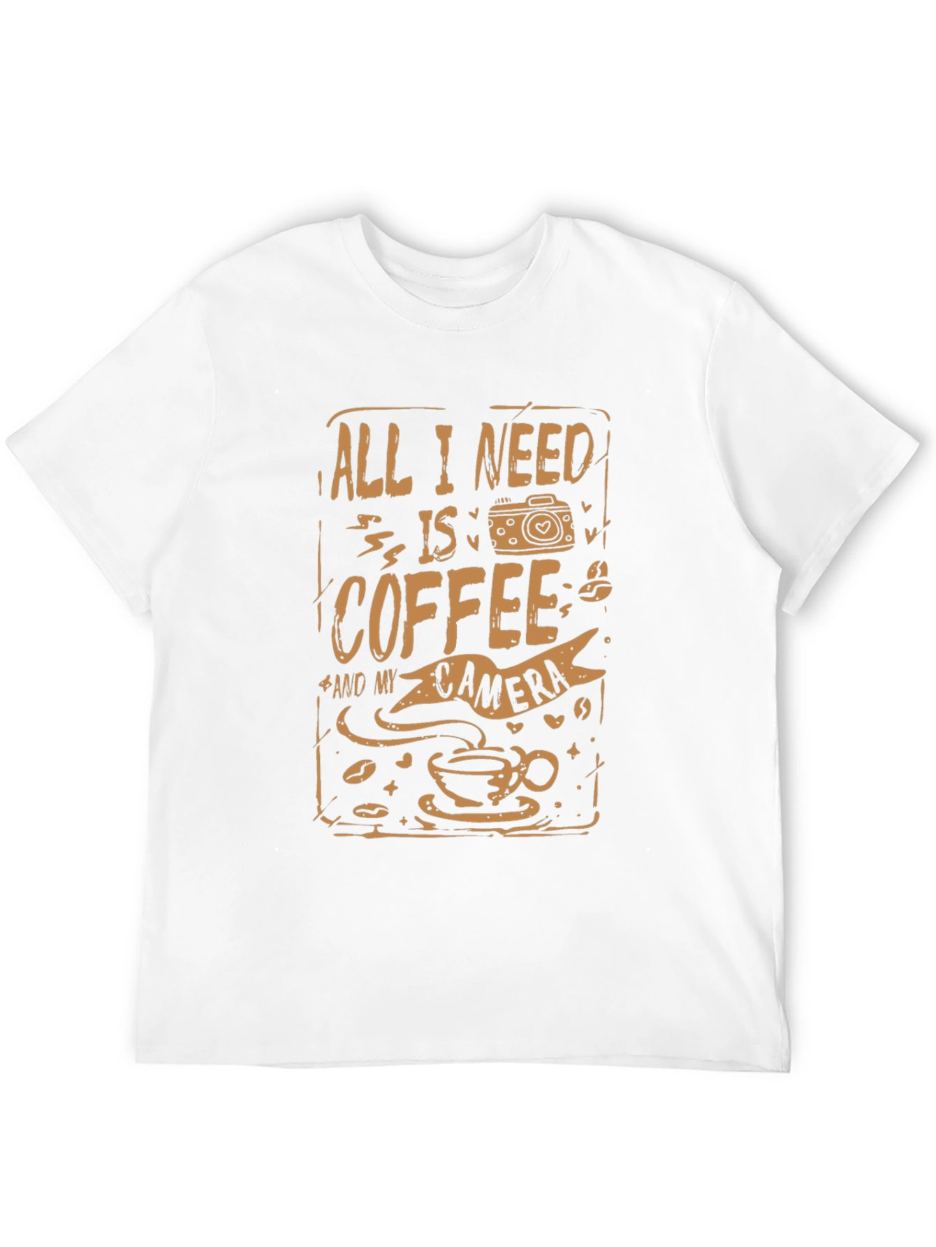 Coffee & Camera Graphic Tee - Photographers Essential