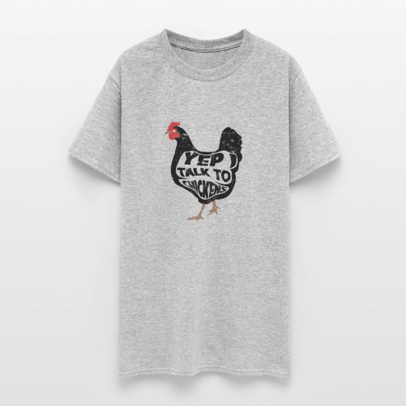 Yep I talk to chickens - chickens