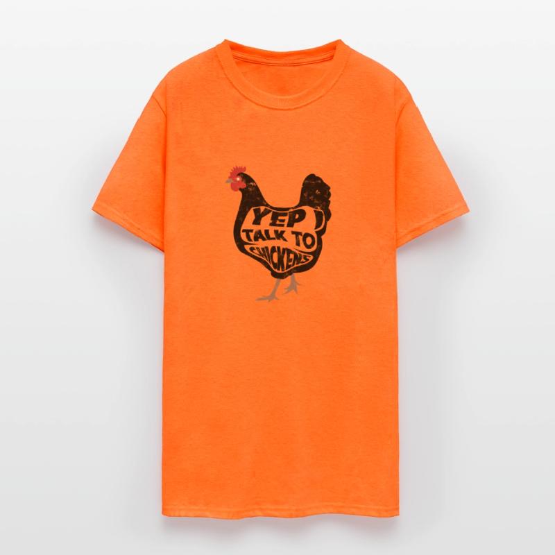 Yep I talk to chickens - chickens