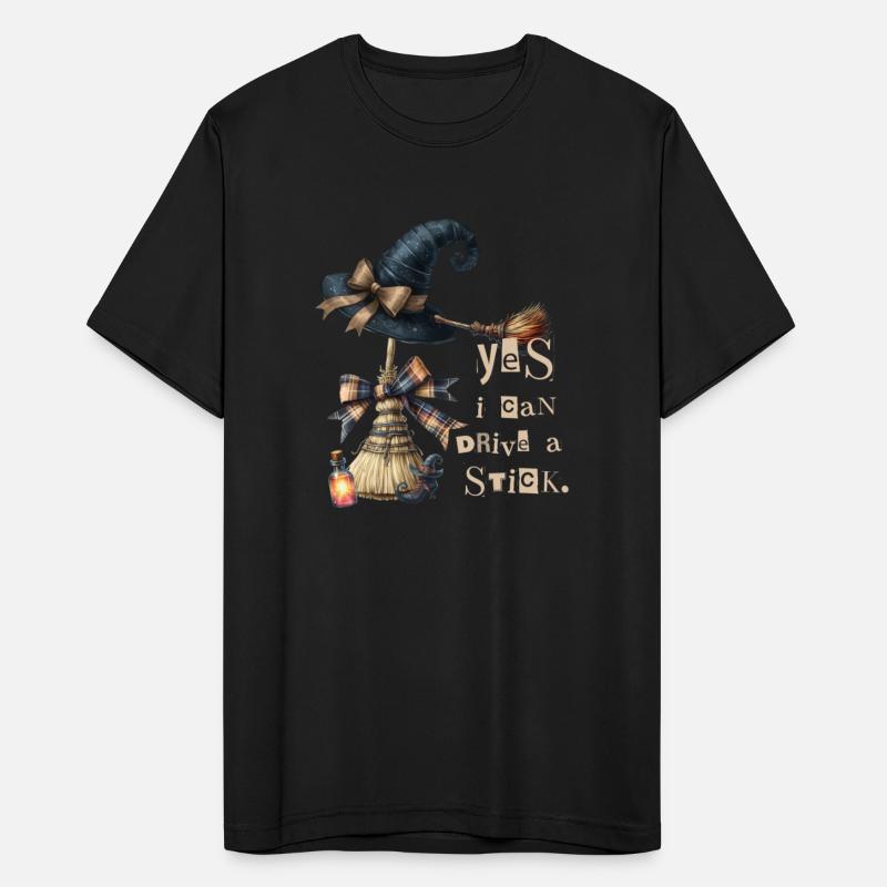 Yes I Can Drive A Stick Magic Broom Spooky Party