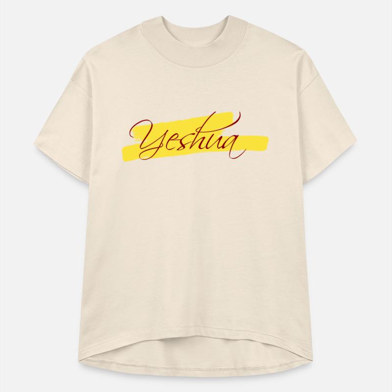 "Yeshua" Script on Yellow