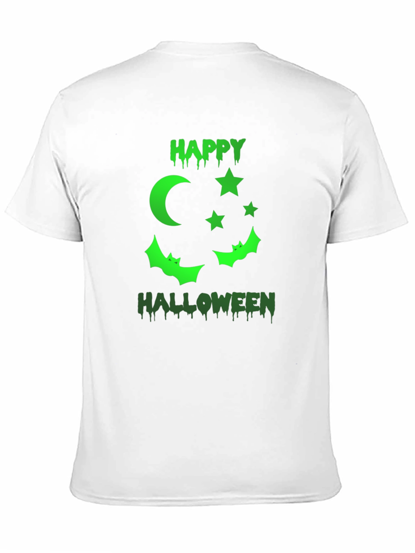 Happy Halloween Graphic T-Shirt - Black