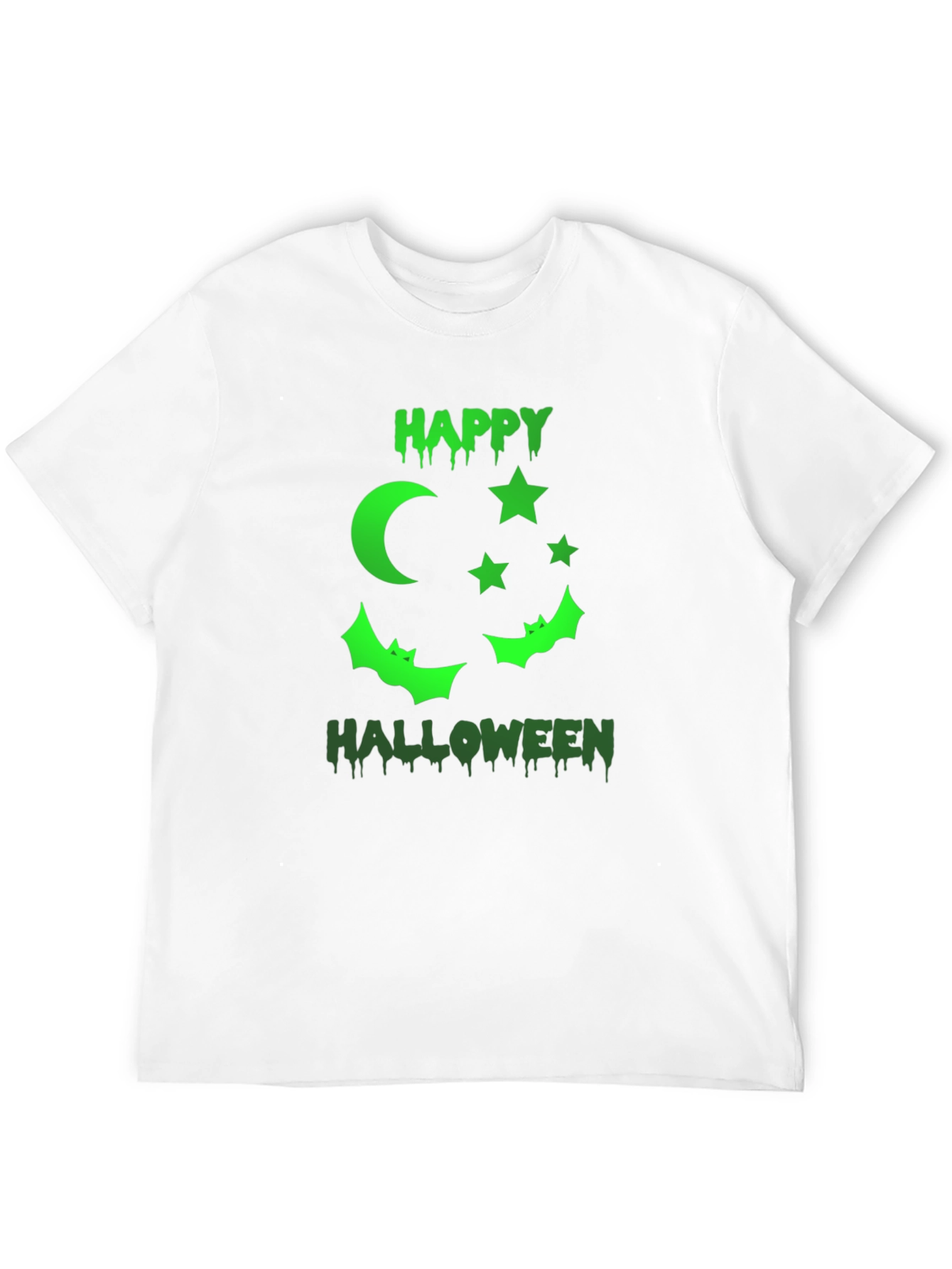 Happy Halloween Graphic T-Shirt - Black