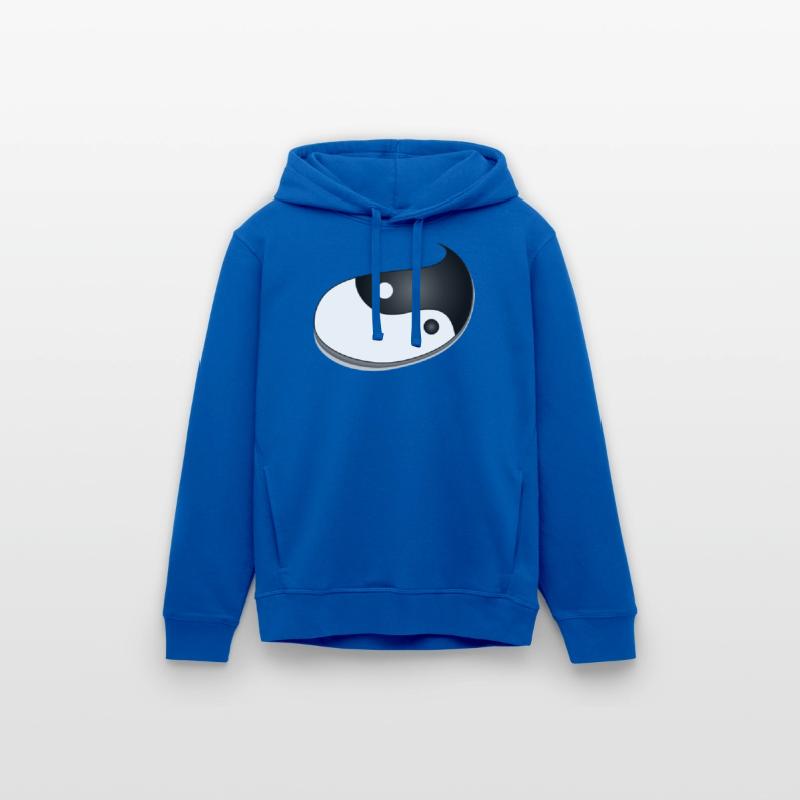 Yin-Yang Symbol in Drop Shape - Balance Design