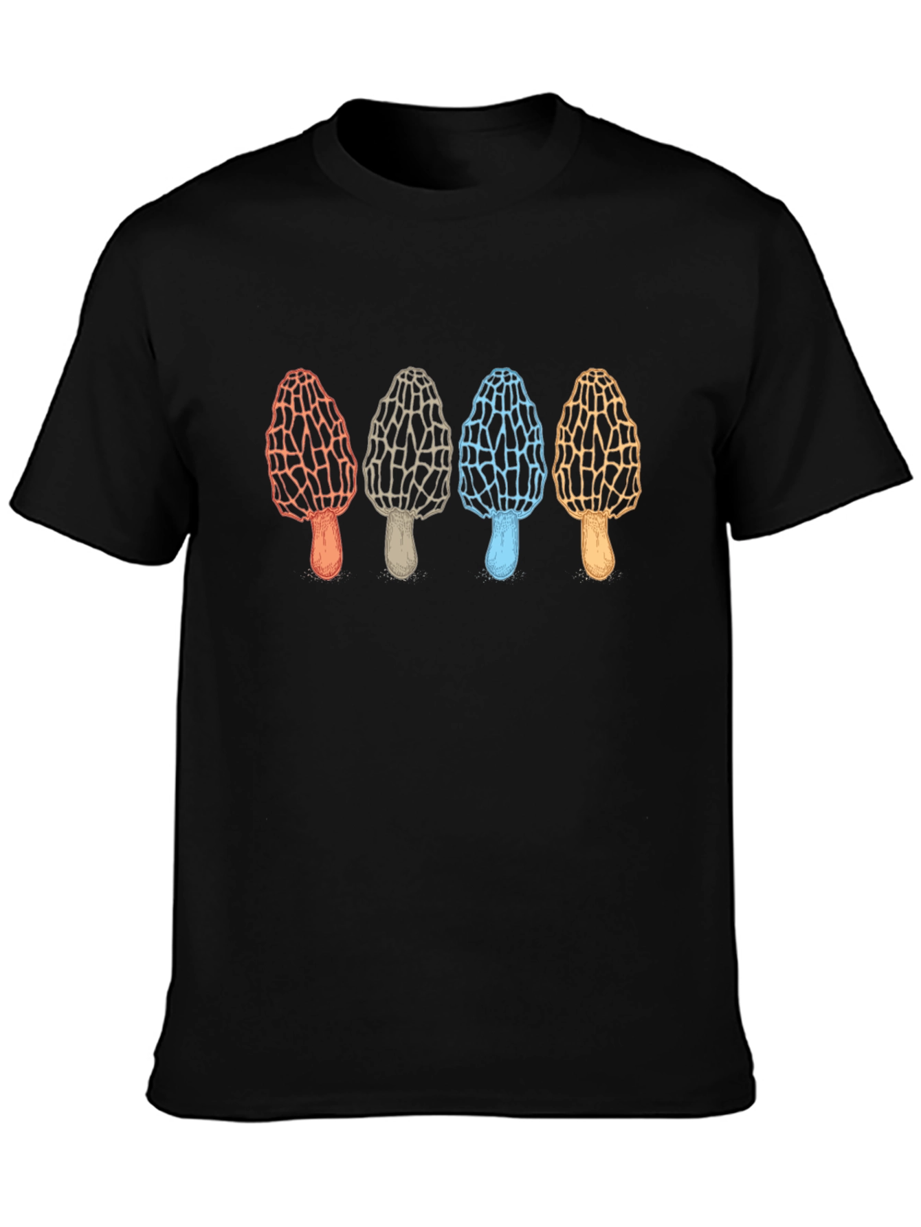Mushroom Graphic Tee - Unique Fungi Design