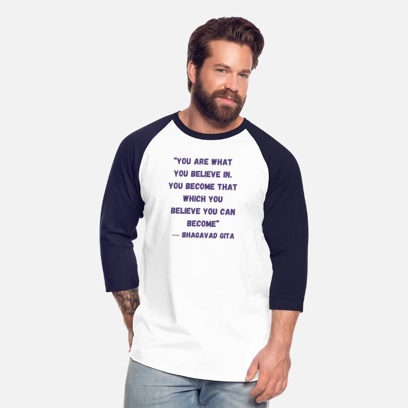 You Are What You Believe Bhagavad Gita Merch