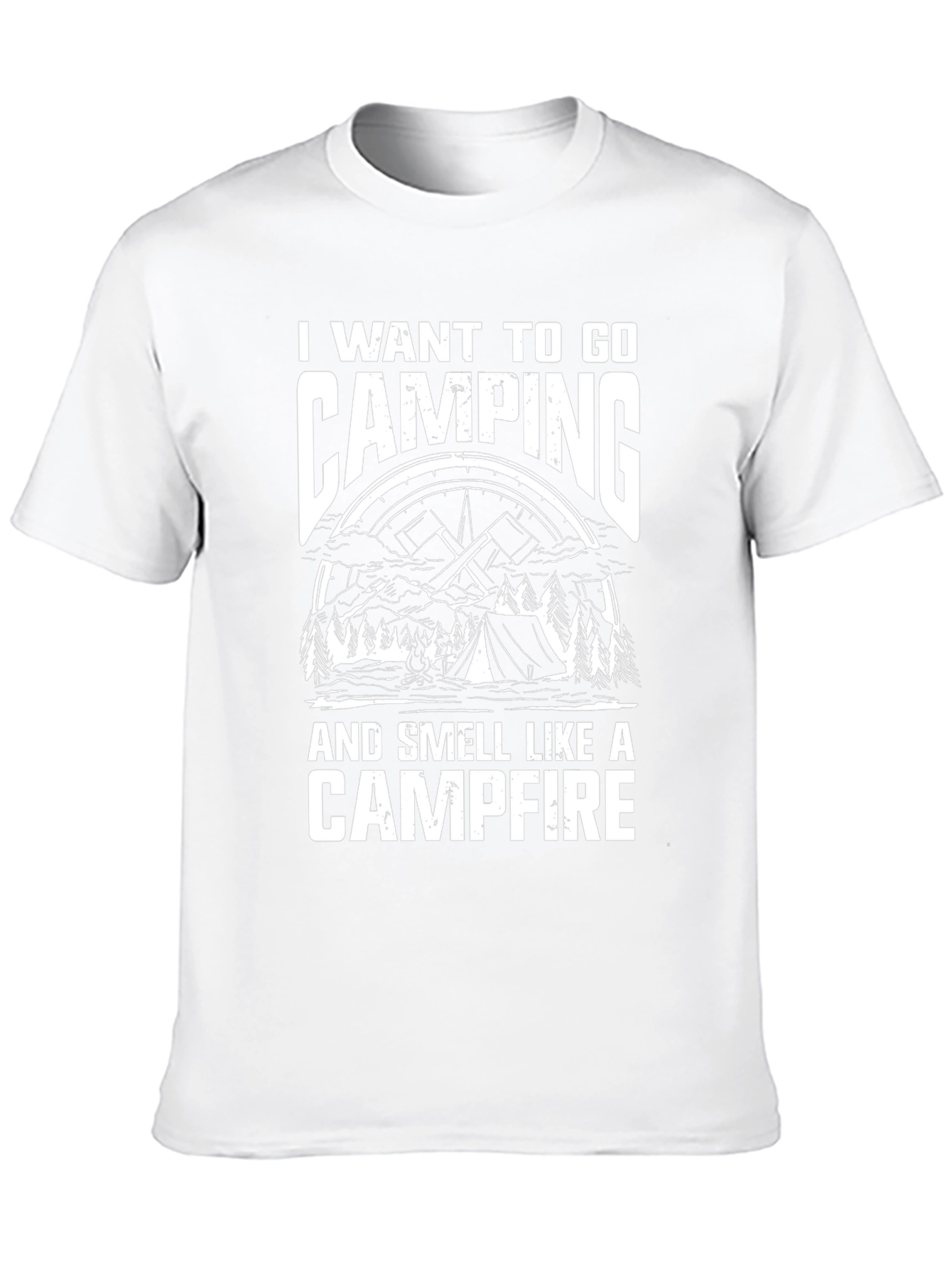 Camping Campfire Graphic Tee