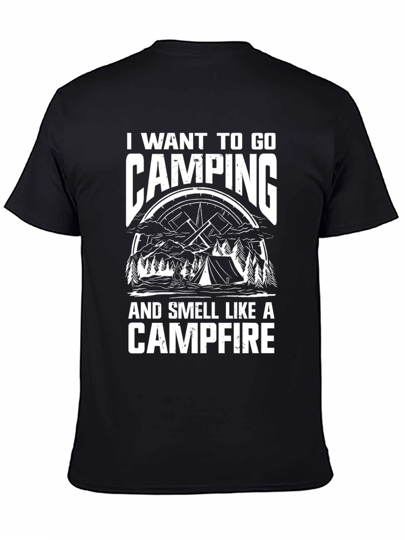 Camping Campfire Graphic Tee