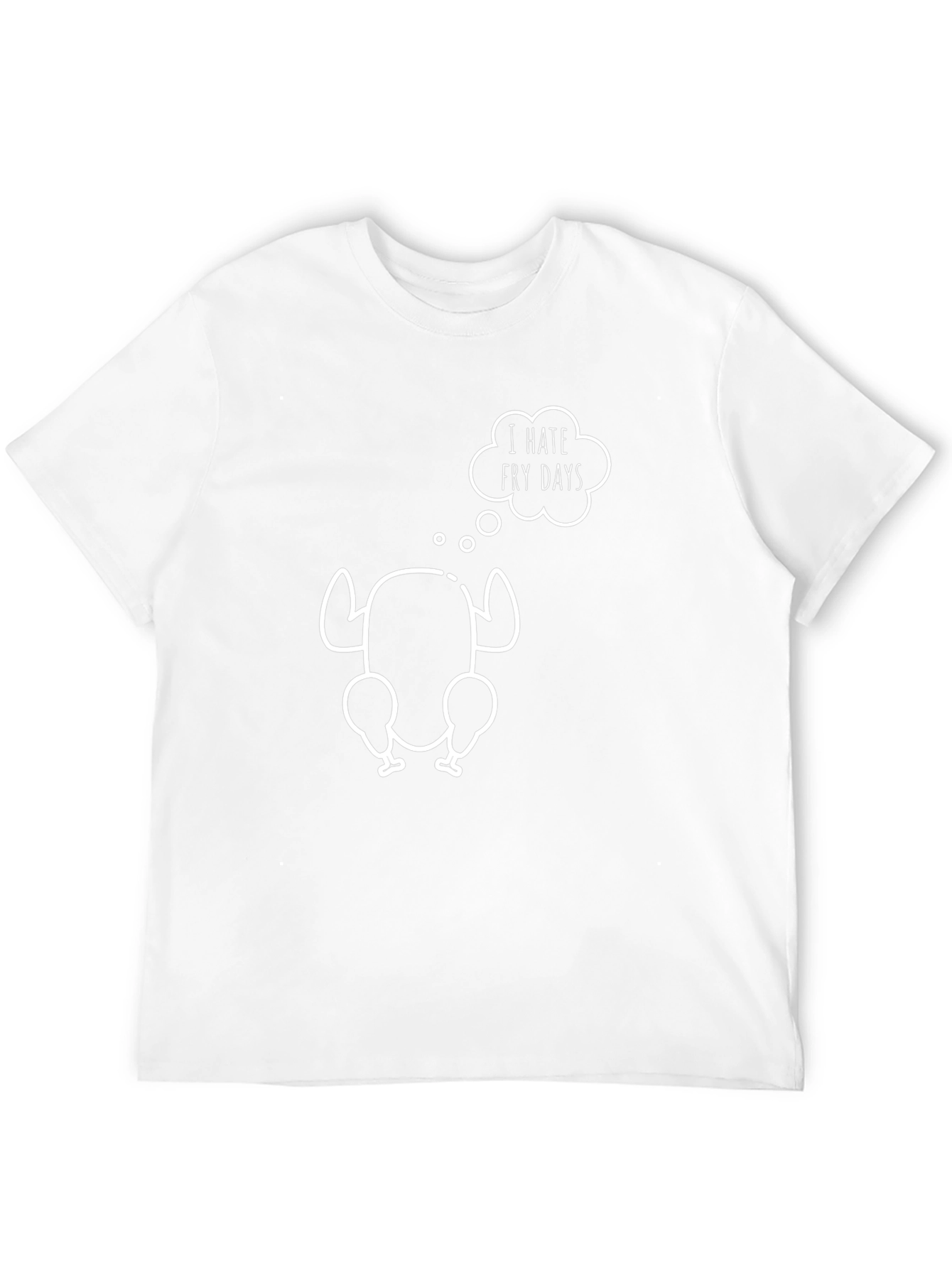 I Hate Fry Days T-Shirt - Funny Turkey Tee