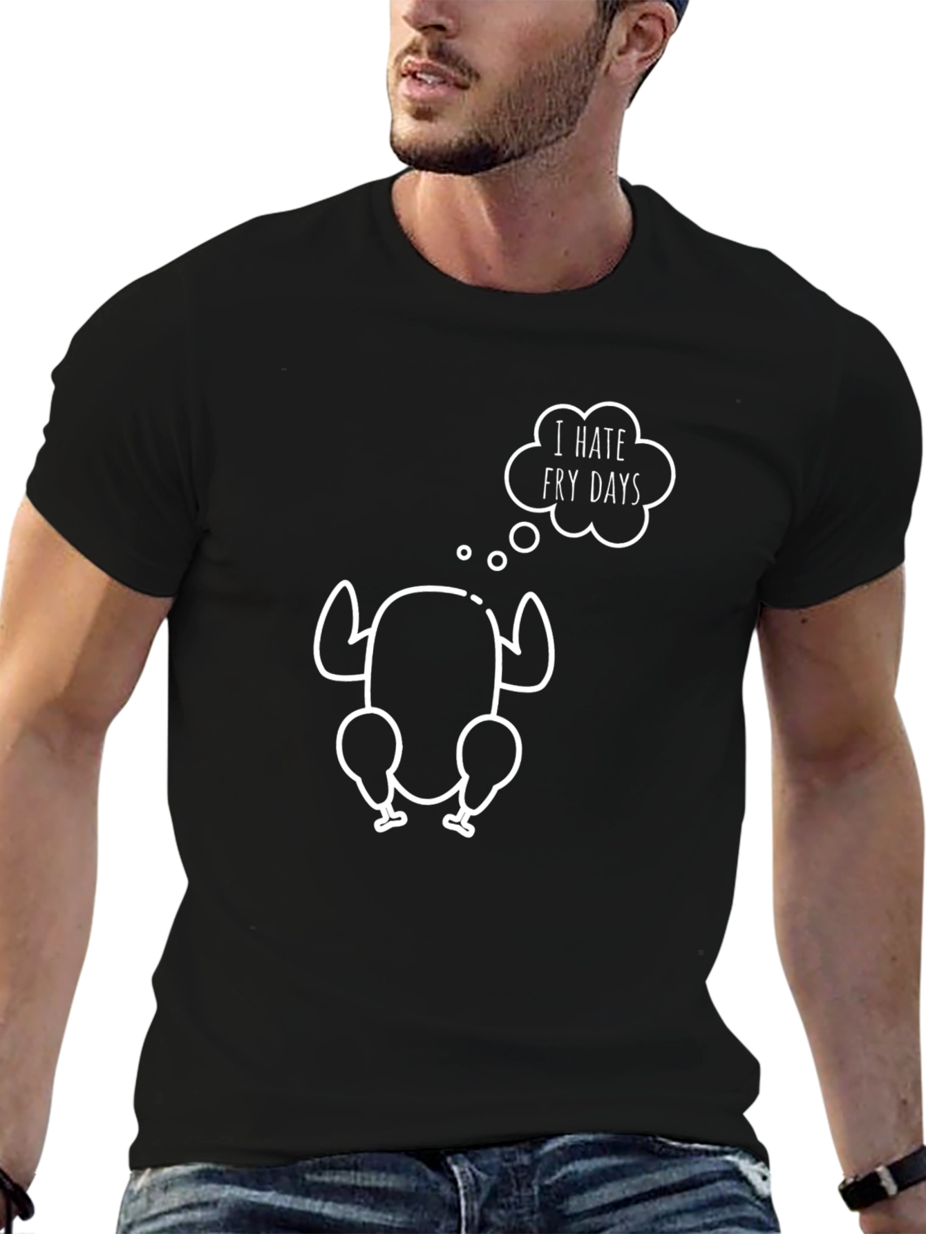 I Hate Fry Days T-Shirt - Funny Turkey Tee