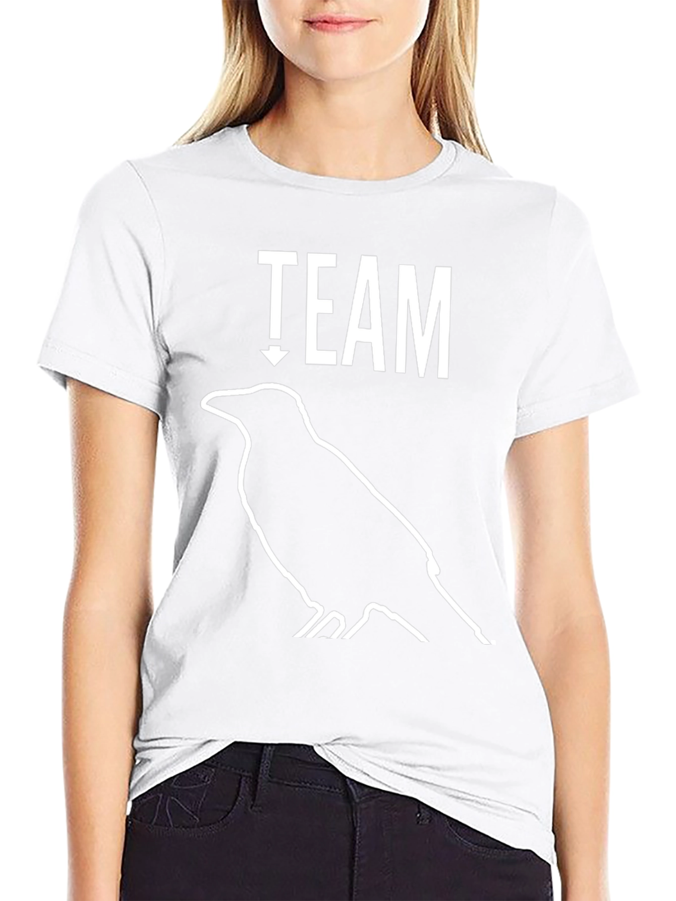 Team Raven Funny Bird T-Shirt