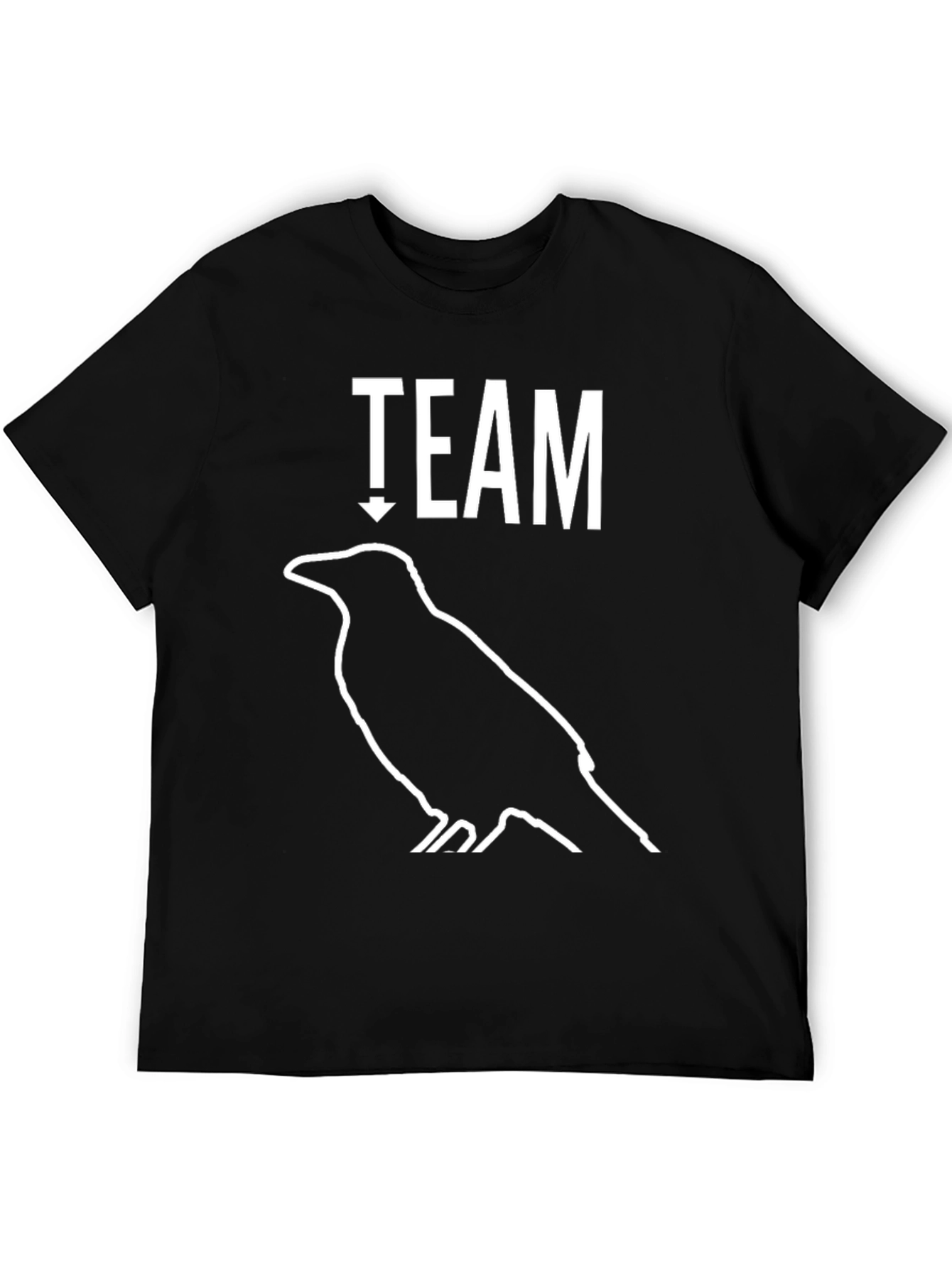 Team Raven Funny Bird T-Shirt