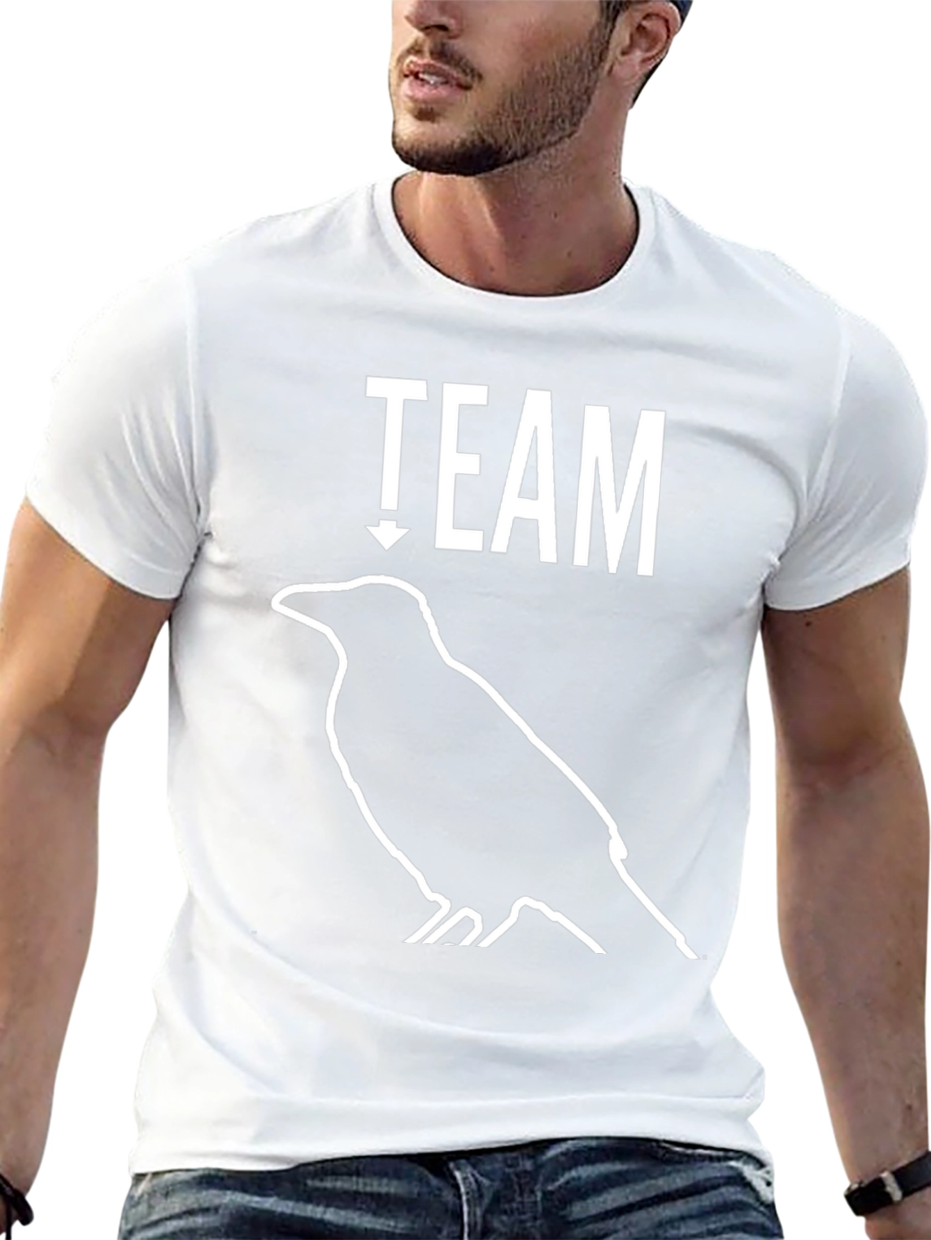 Team Raven Funny Bird T-Shirt