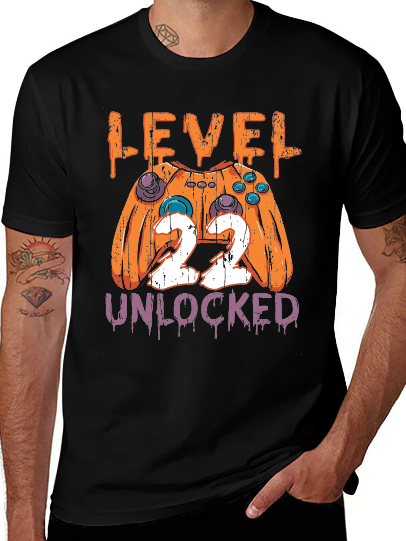 Level 22 Unlocked Gamer T-Shirt