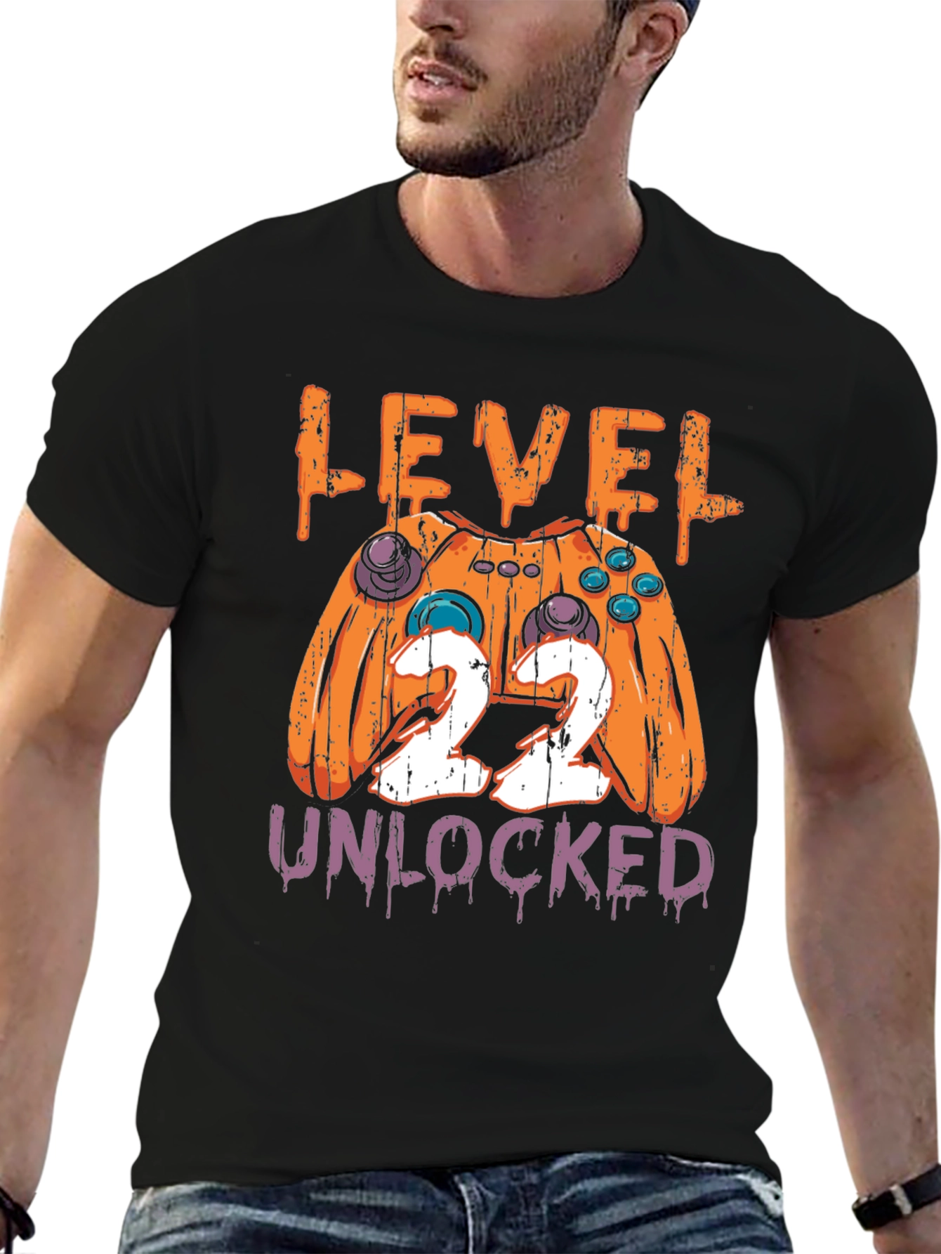 Level 22 Unlocked Gamer T-Shirt