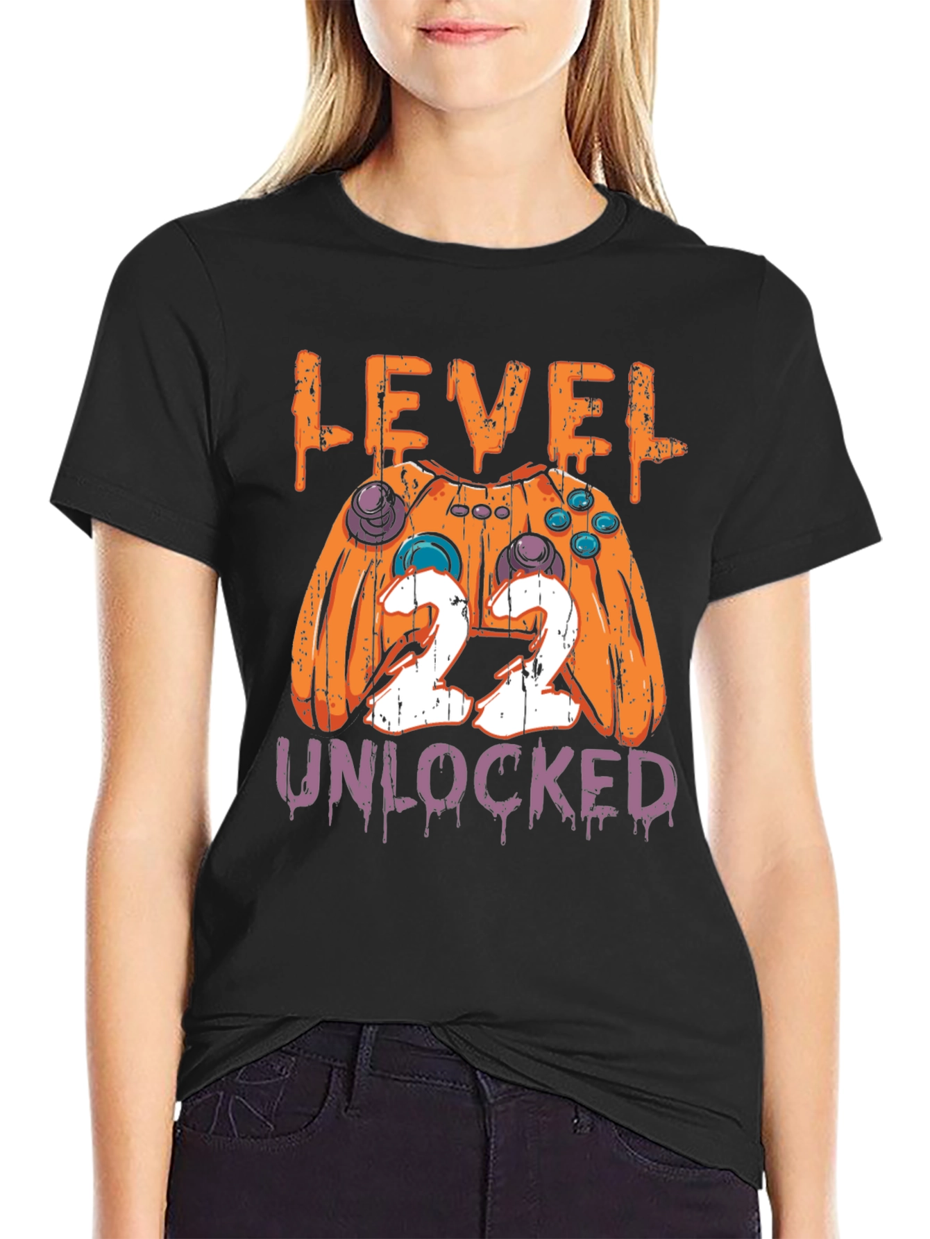 Level 22 Unlocked Gamer T-Shirt