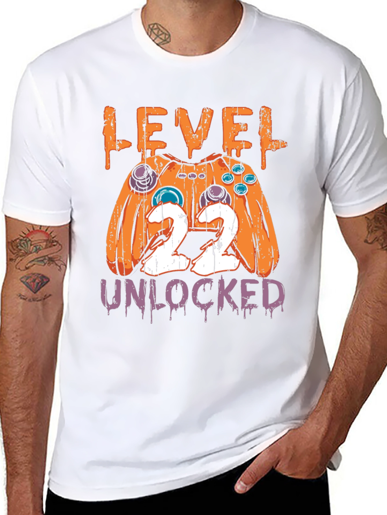 Level 22 Unlocked Gamer T-Shirt