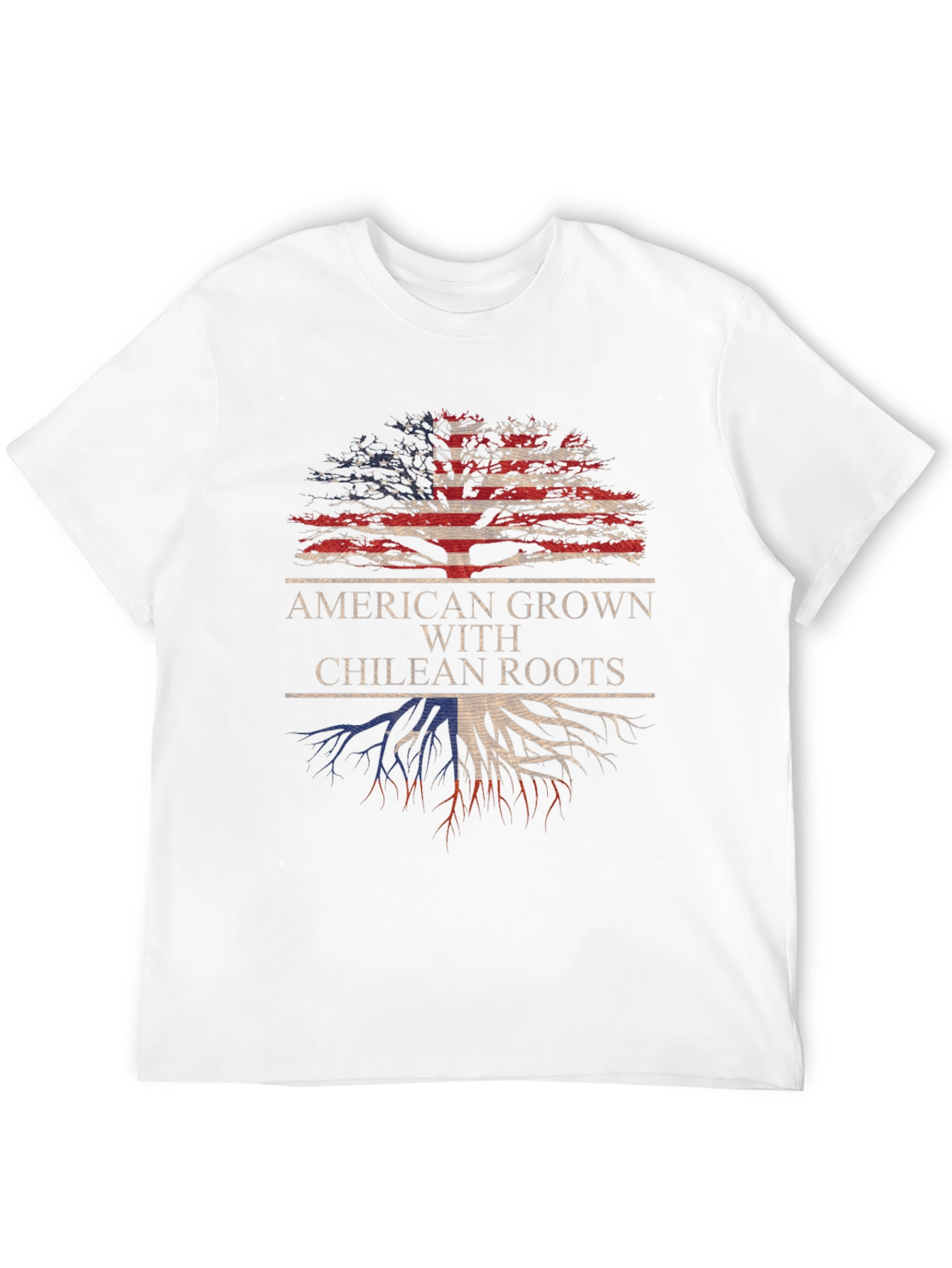 American Grown with Chilean Roots Graphic Tee